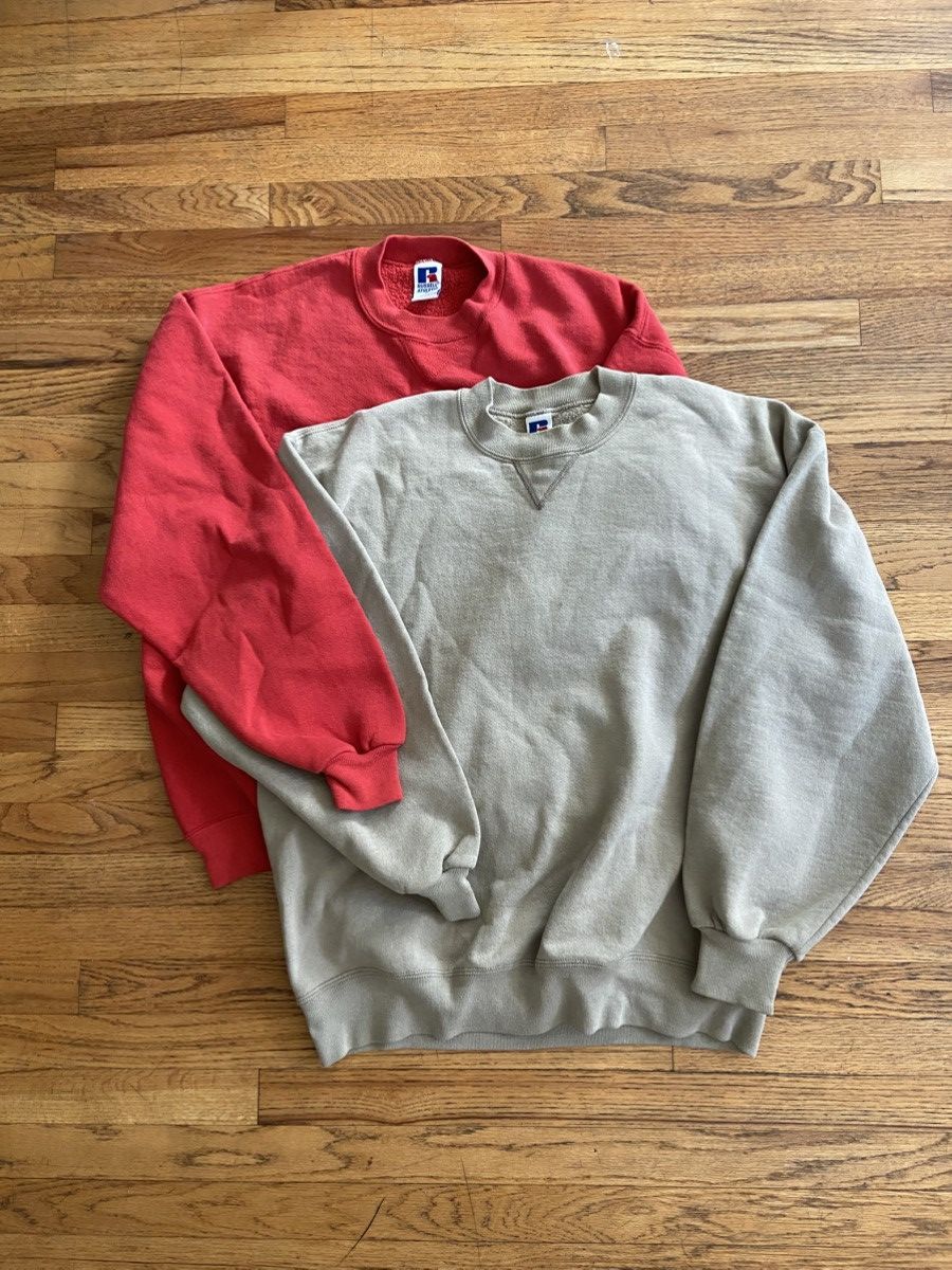 Athletic Vintage Russell Athletic Made In Usa Crewneck Xl Bundle T-Shirts, Hoodie, Sweatshirt | PodTeesHub.com