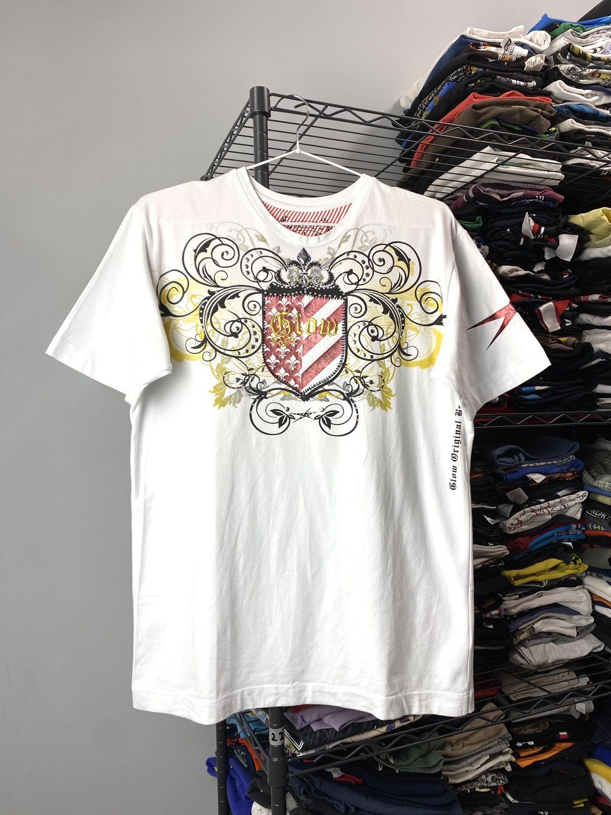 If Six Was Nine X Japanese Brand Vintage Ed Hardy Style T Shirt Rhinestones Affic Hoodie, Sweatshirt | PodTeesHub.com