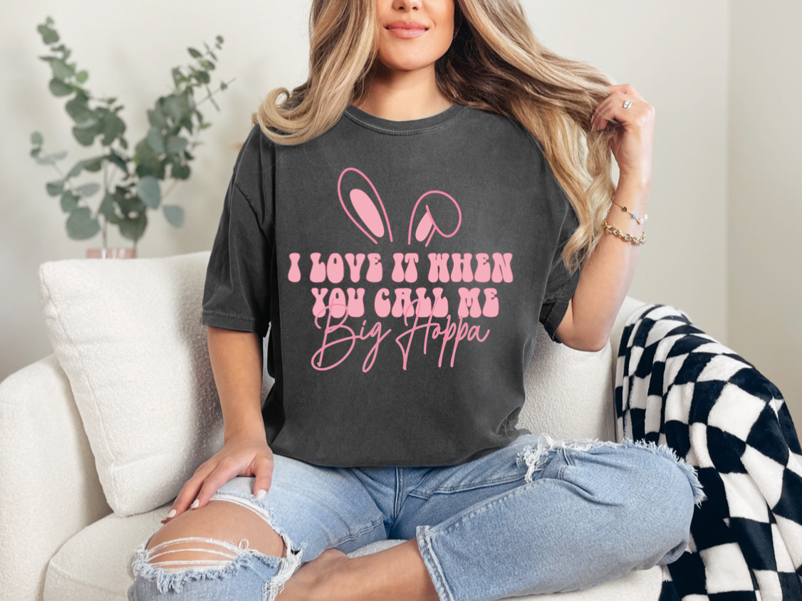 Call Me Big Hoppa Graphic Tee Hoodie, Sweatshirt | PodTeesHub.com