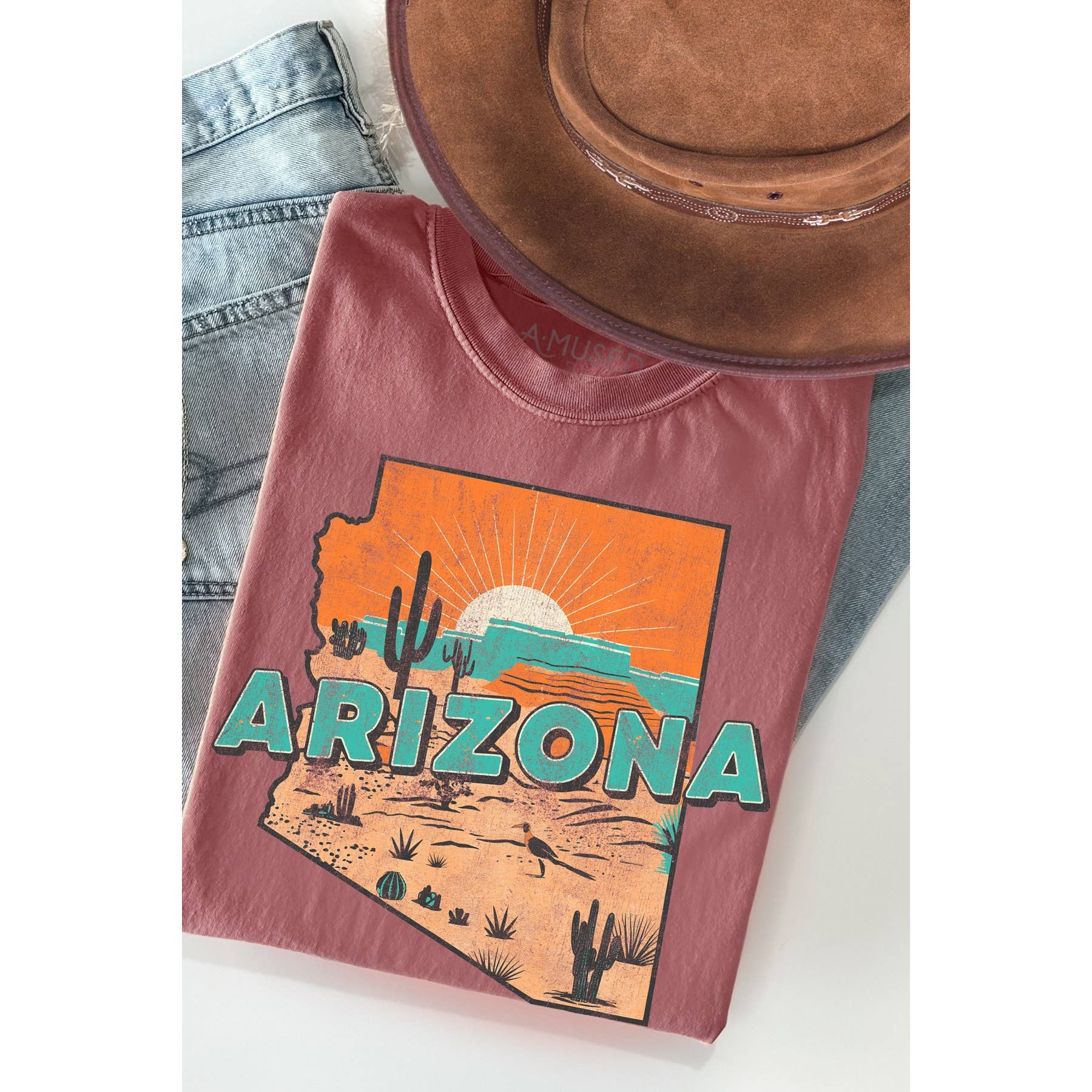 Arizona- Short Sleeve Tee Hoodie, Sweatshirt | PodTeesHub.com