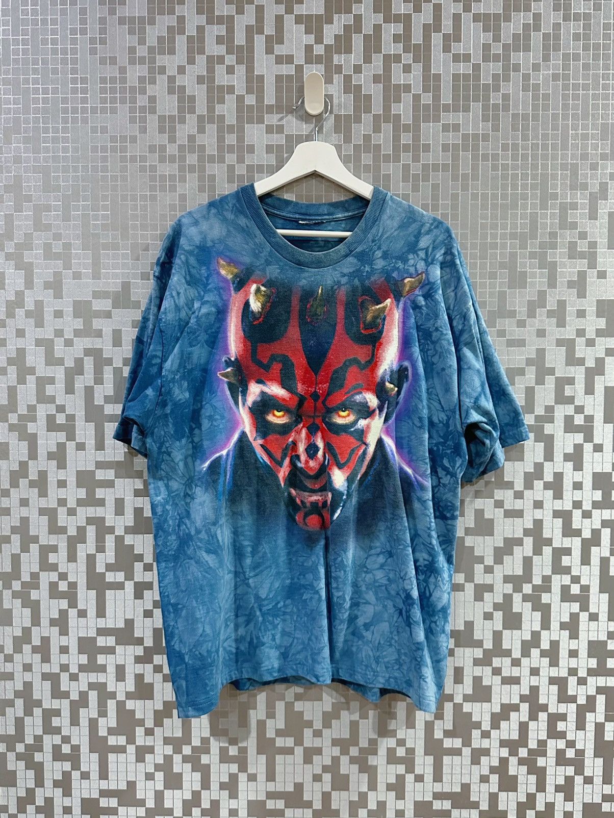 Vintage Darth Maul Starwars Movie Tee By Liquid Blue 1990s Hoodie, Sweatshirt | PodTeesHub.com