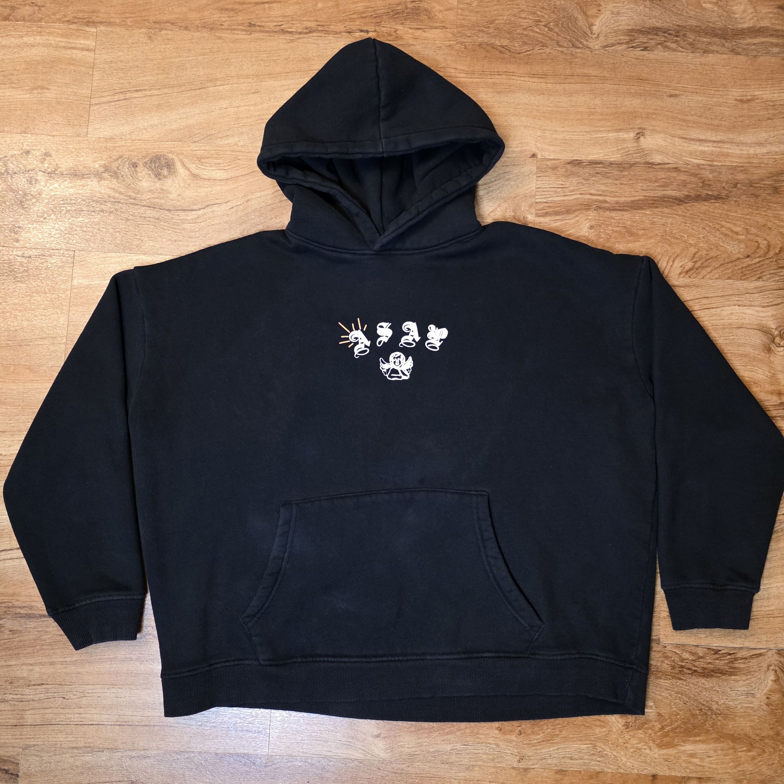 Japanese Brand Black Graphic Hoodie T-Shirts, Sweatshirt | PodTeesHub.com