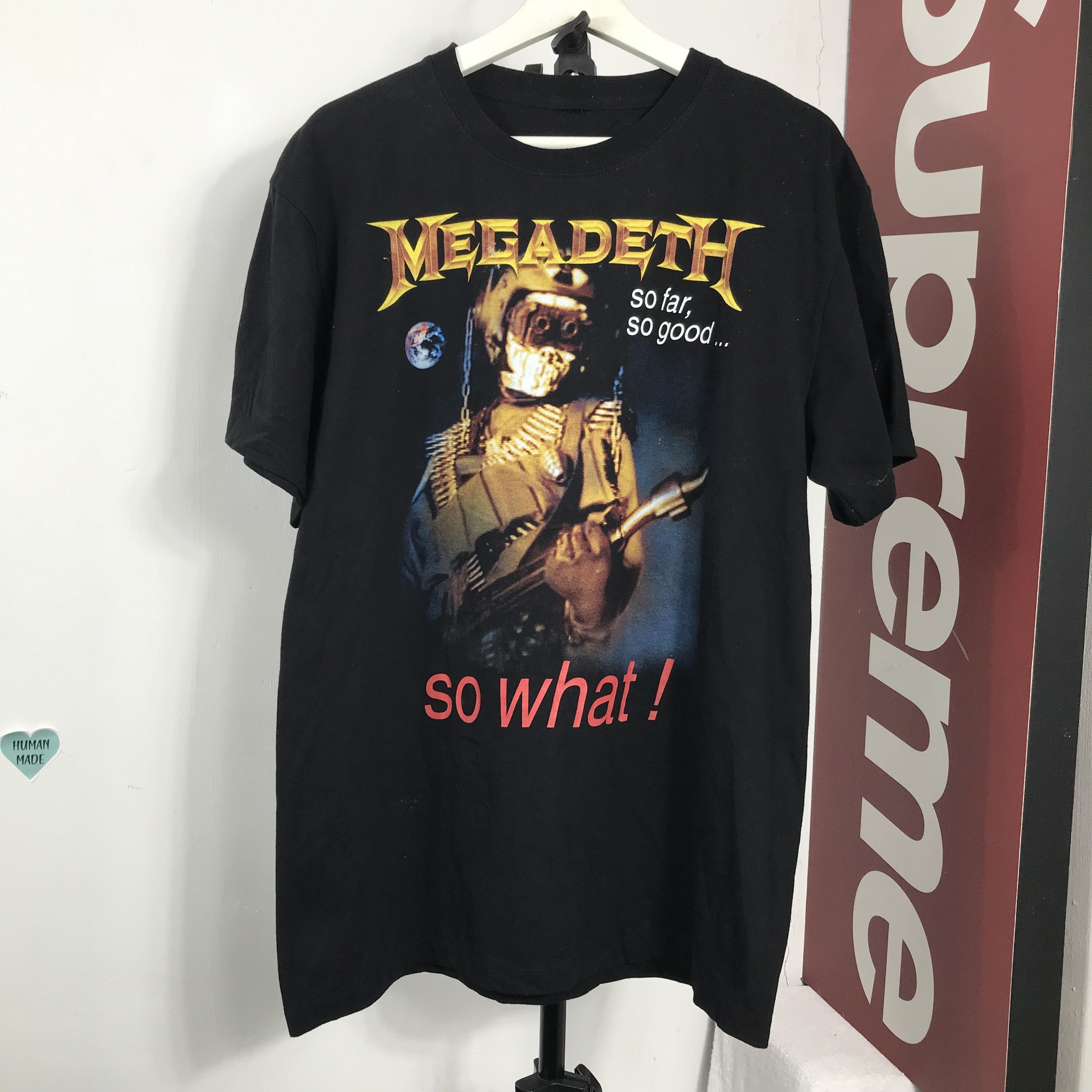Vintage Megadeth So Far So Good So What Tee Hoodie, Sweatshirt | PodTeesHub.com