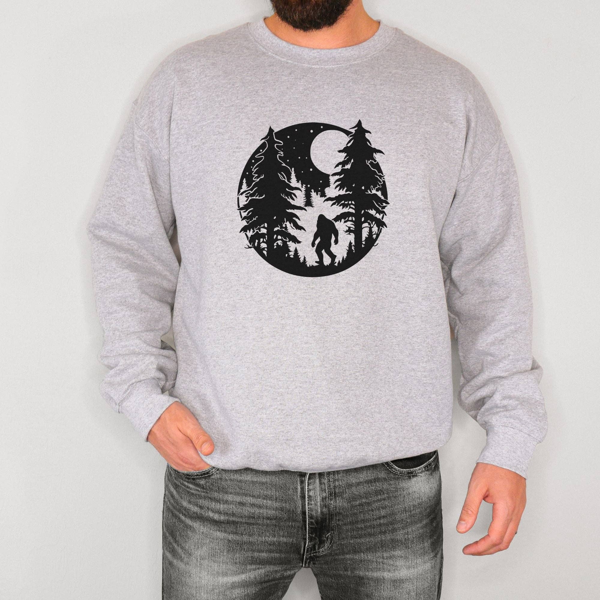 Bigfoot Nature Sweatshirt *Unisex Fit* T-Shirts, Hoodie | PodTeesHub.com