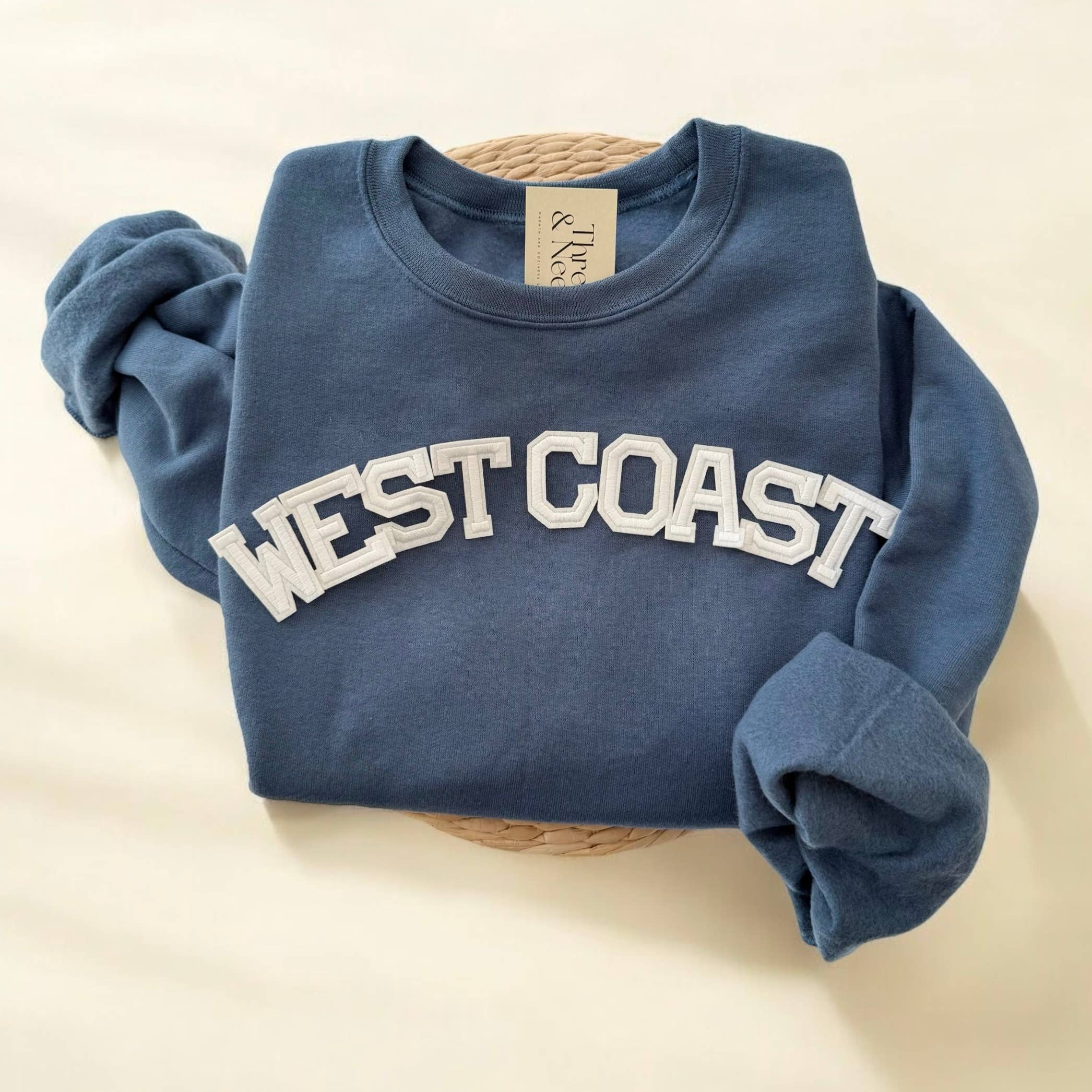 West Coast Crewneck Sweatshirt T-Shirts, Hoodie | PodTeesHub.com