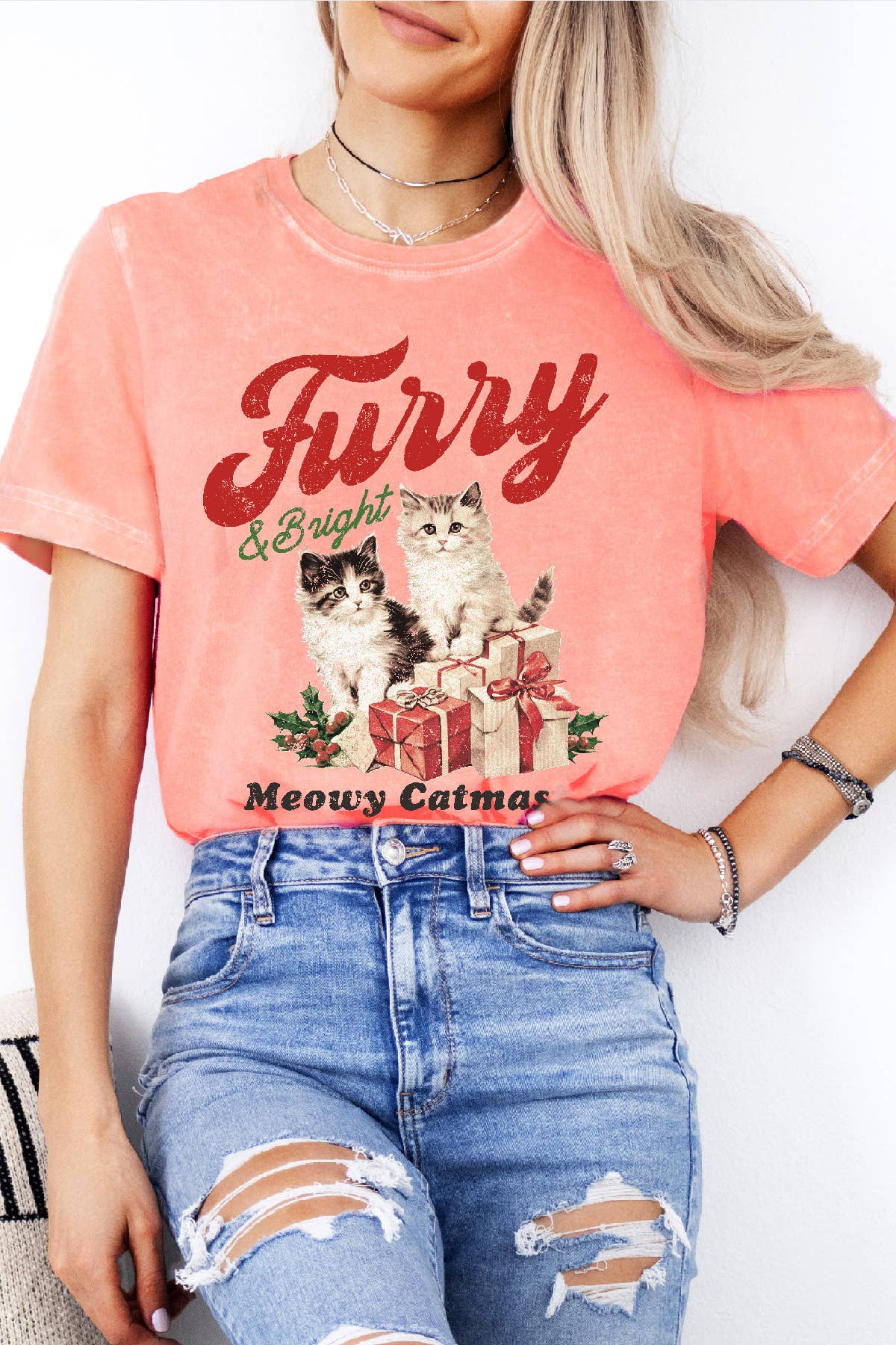 Meowy Catmast Furry N Bright Mineral Wash T Shirt Hoodie, Sweatshirt | PodTeesHub.com