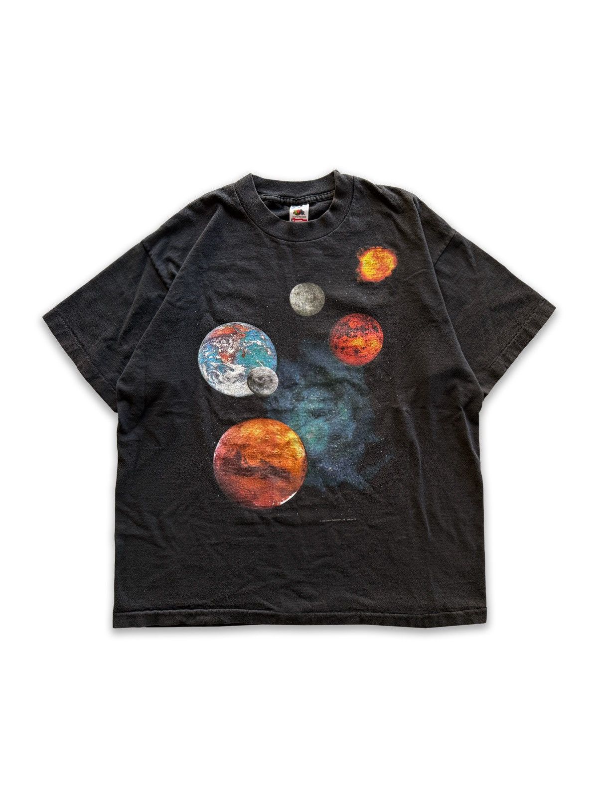 1995 Vintage Solar System Aop Tee Hoodie, Sweatshirt | PodTeesHub.com
