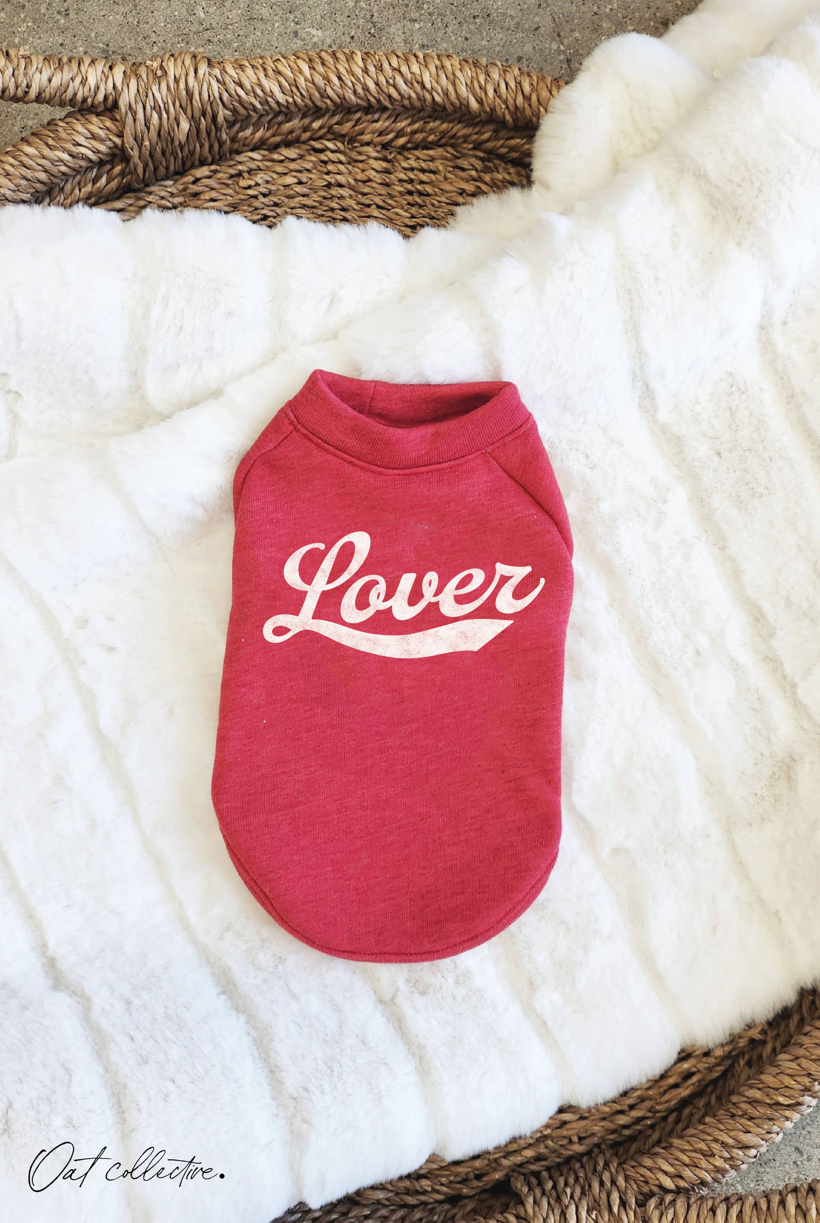 Lover Varsity Pet Graphic Sweatshirt T-Shirts, Hoodie | PodTeesHub.com