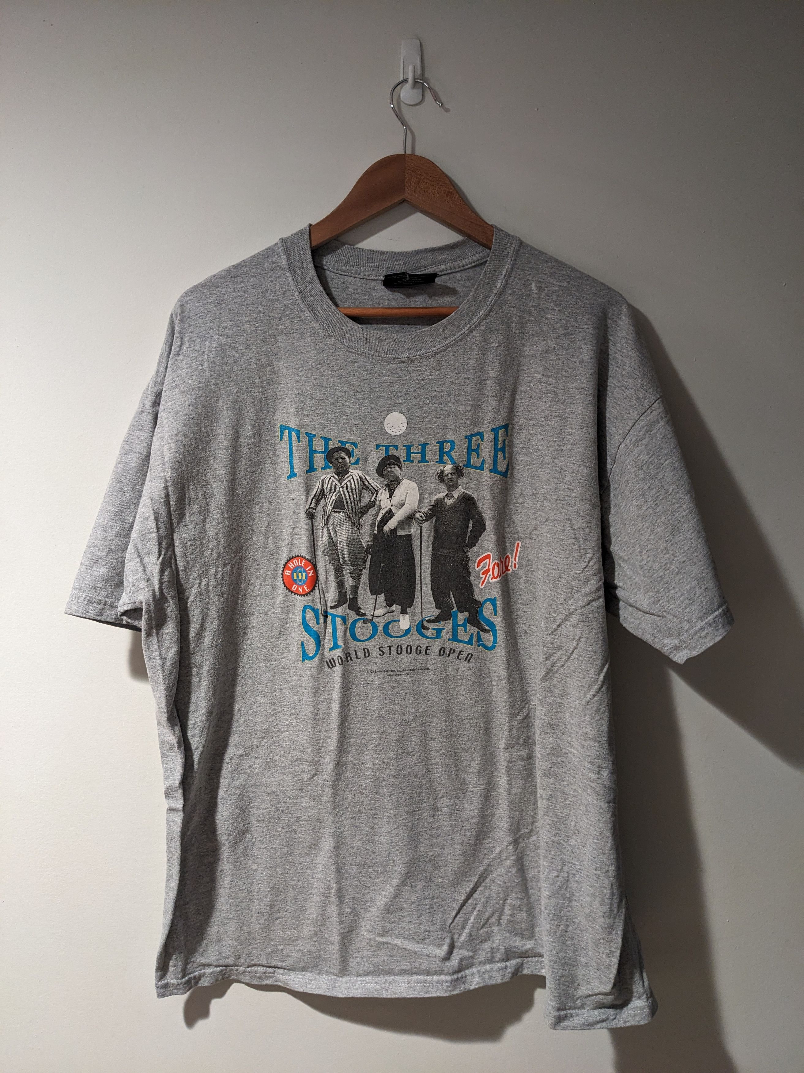 Other Vintage The Three Stooges World Open Golf Sports T Shirt Hoodie, Sweatshirt | PodTeesHub.com