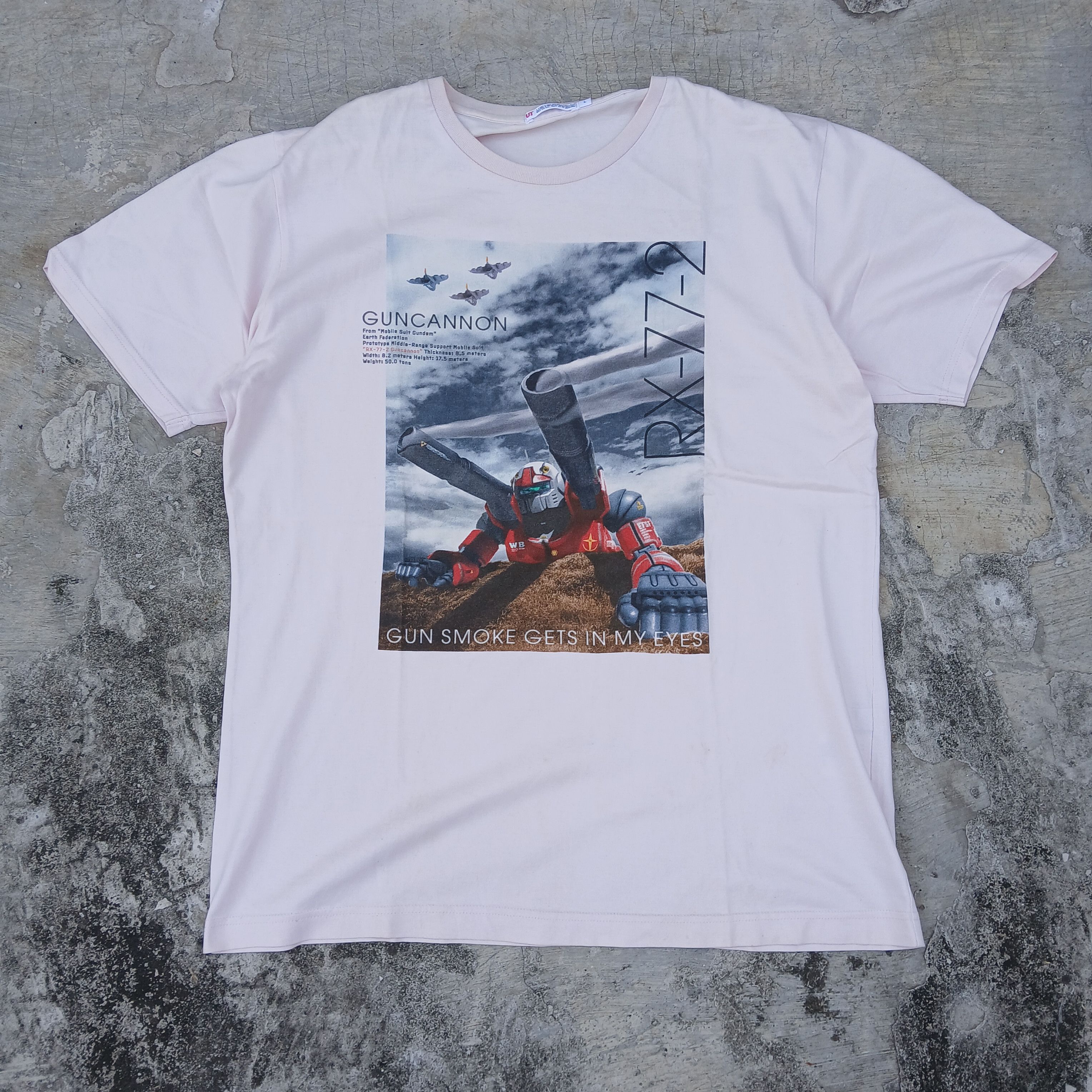 Anime Tee Gundam Uniqlo Vintage Hoodie, Sweatshirt | PodTeesHub.com