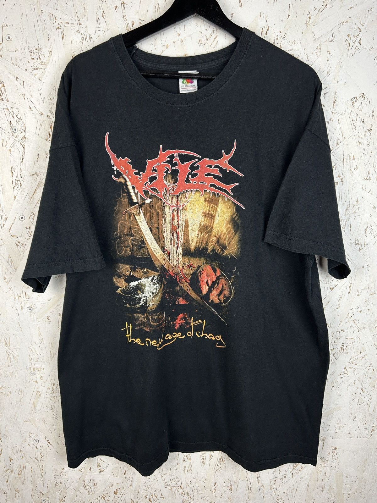 Band 00s Vile New Age Chaos 2006 Cutting Europe Metal Tour T-Shirts, Hoodie, Sweatshirt