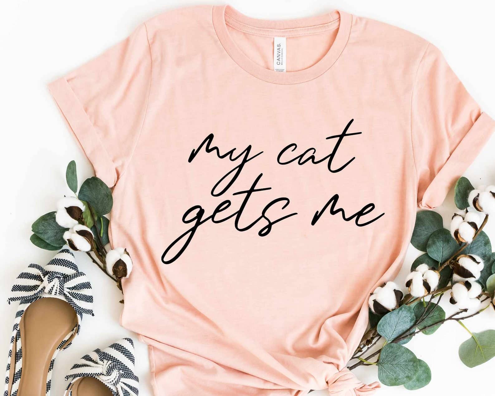 My Cat Gets Me T-Shirt Hoodie, Sweatshirt | PodTeesHub.com