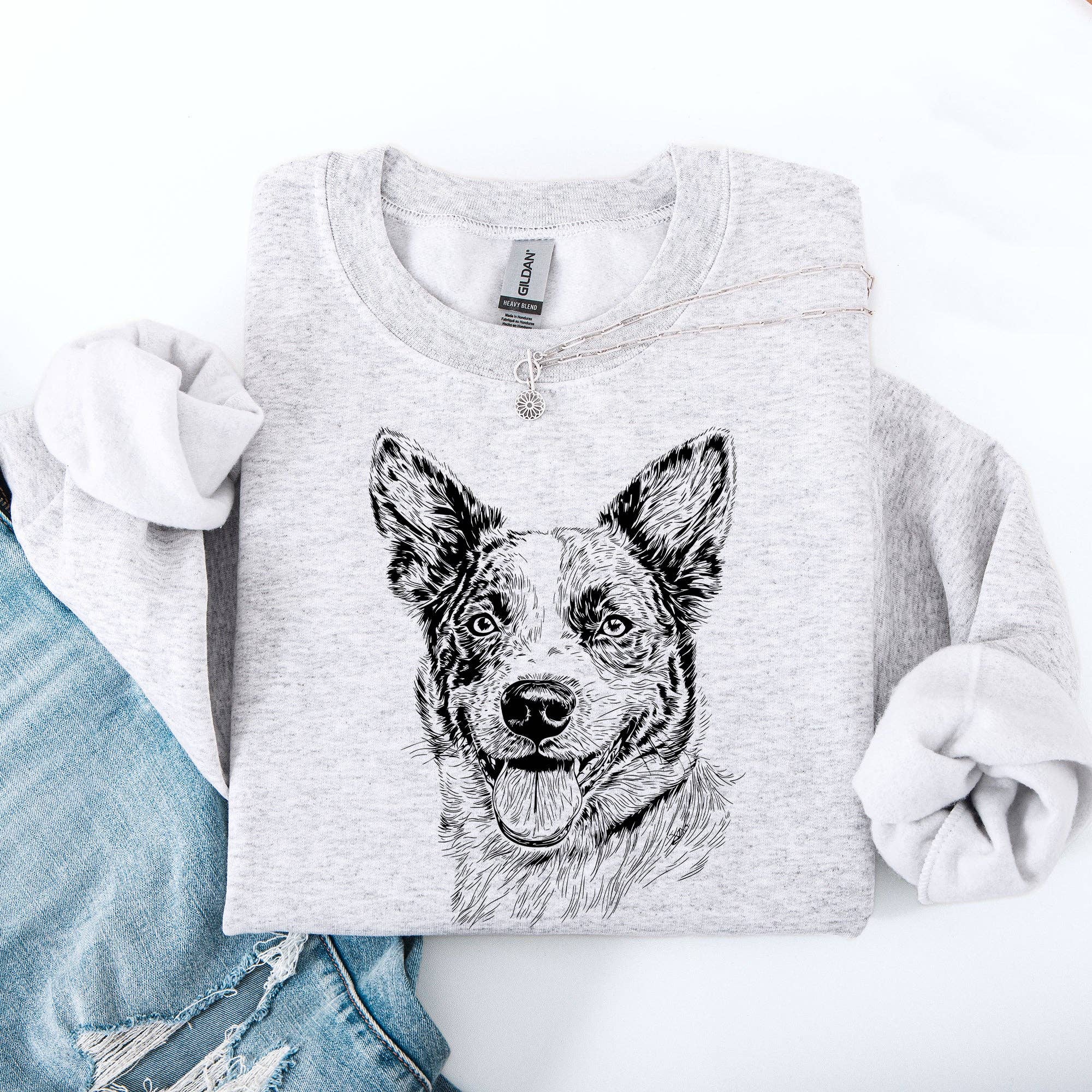 Australian Cattle, Blue Heeler, Pet, Dog Breed Sweatshirt T-Shirts, Hoodie | PodTeesHub.com