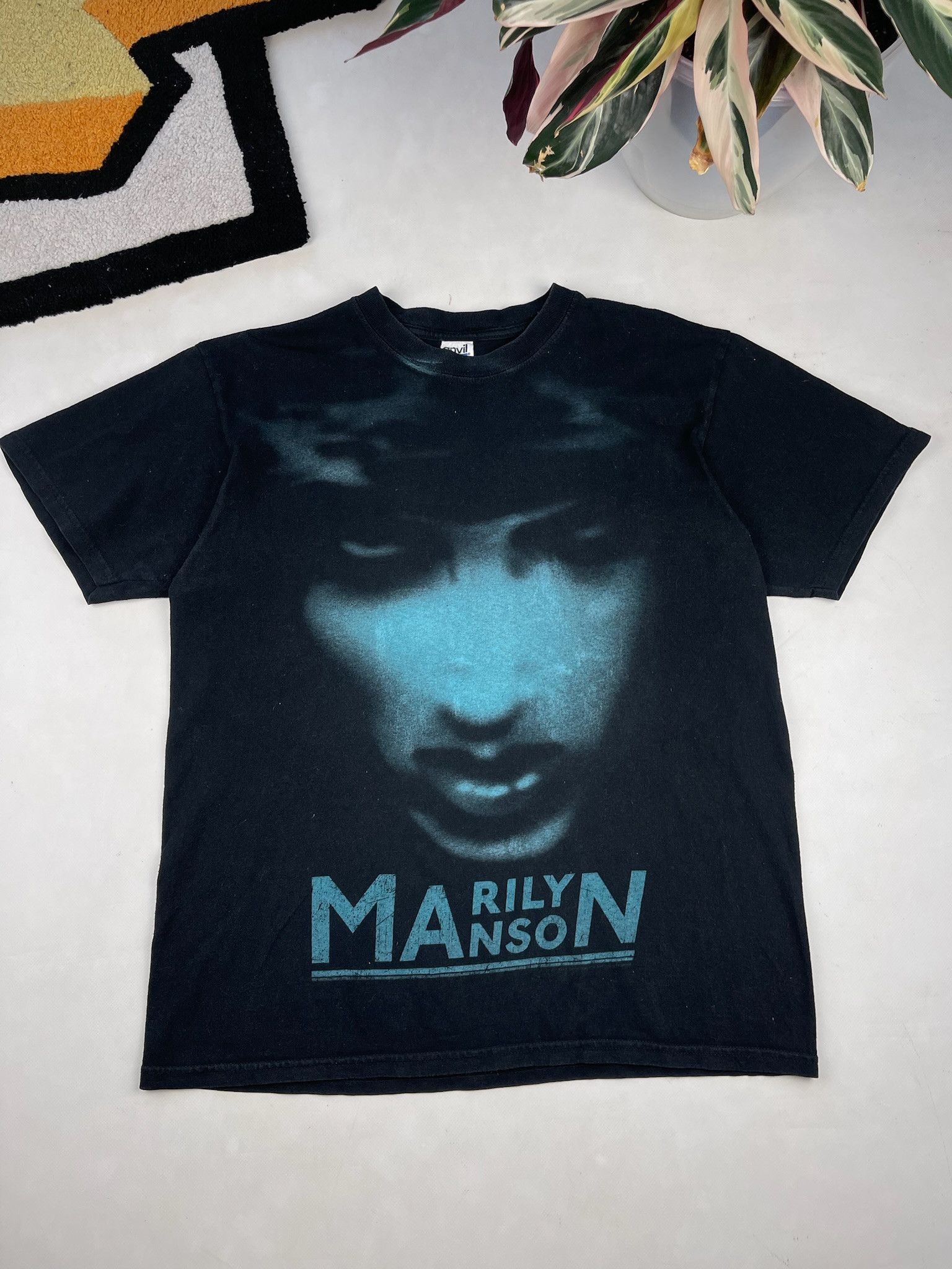 Manson Vintage Marilyn Manson Tshirt Tour Tee Hoodie, Sweatshirt | PodTeesHub.com