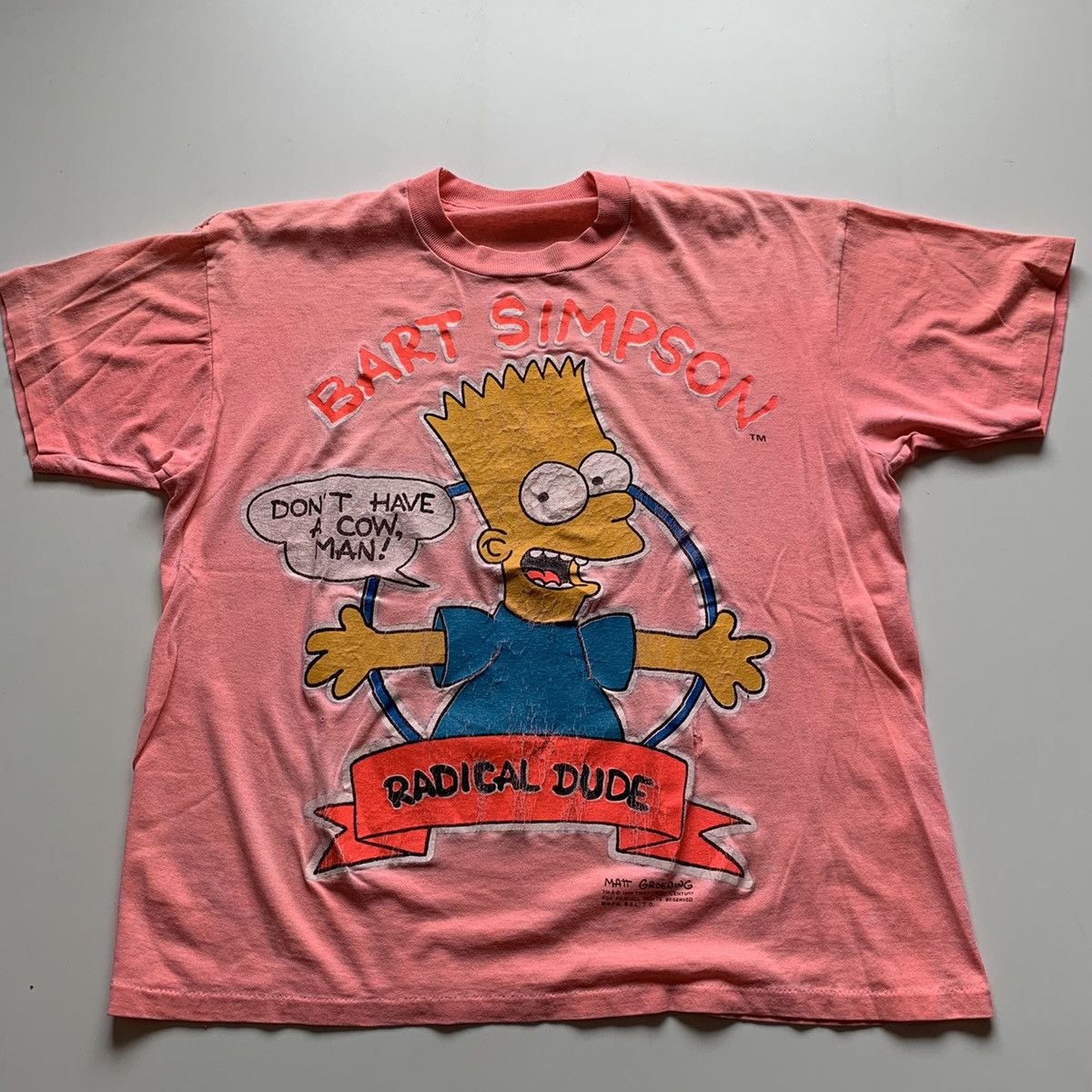 The Simpsons Vintage 90s Bart Simpson The Simpsons Graphic T Shirt Rare Hoodie, Sweatshirt | PodTeesHub.com