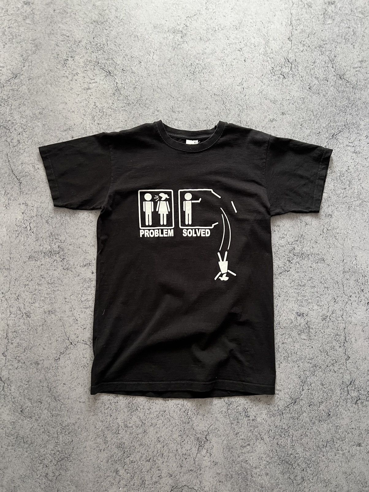 Problem Solved Vintage Humor T Shirt Print Hoodie, Sweatshirt | PodTeesHub.com