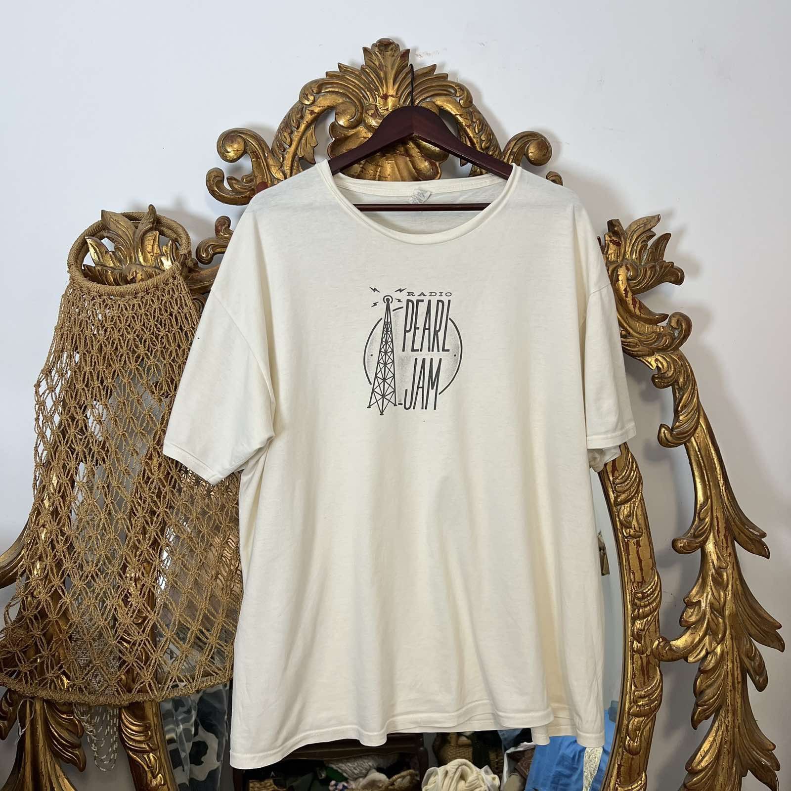 Band Tees Vintage Radio Pearl Jam Concert Tee 90s Hoodie, Sweatshirt | PodTeesHub.com