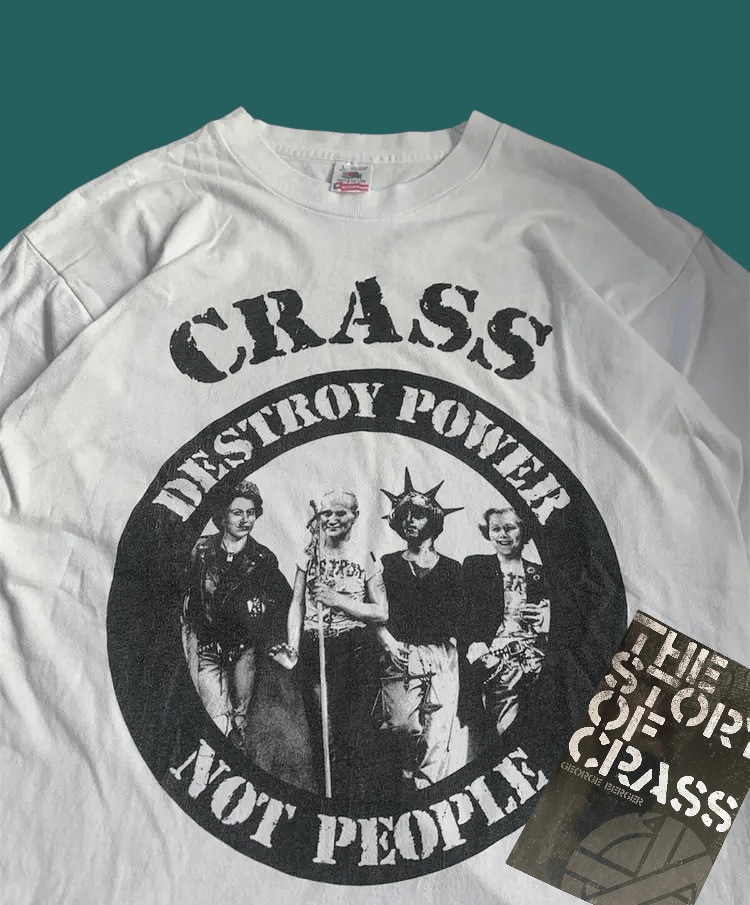 Band Tees Vintage Crass Punk Band Tee Hoodie, Sweatshirt | PodTeesHub.com