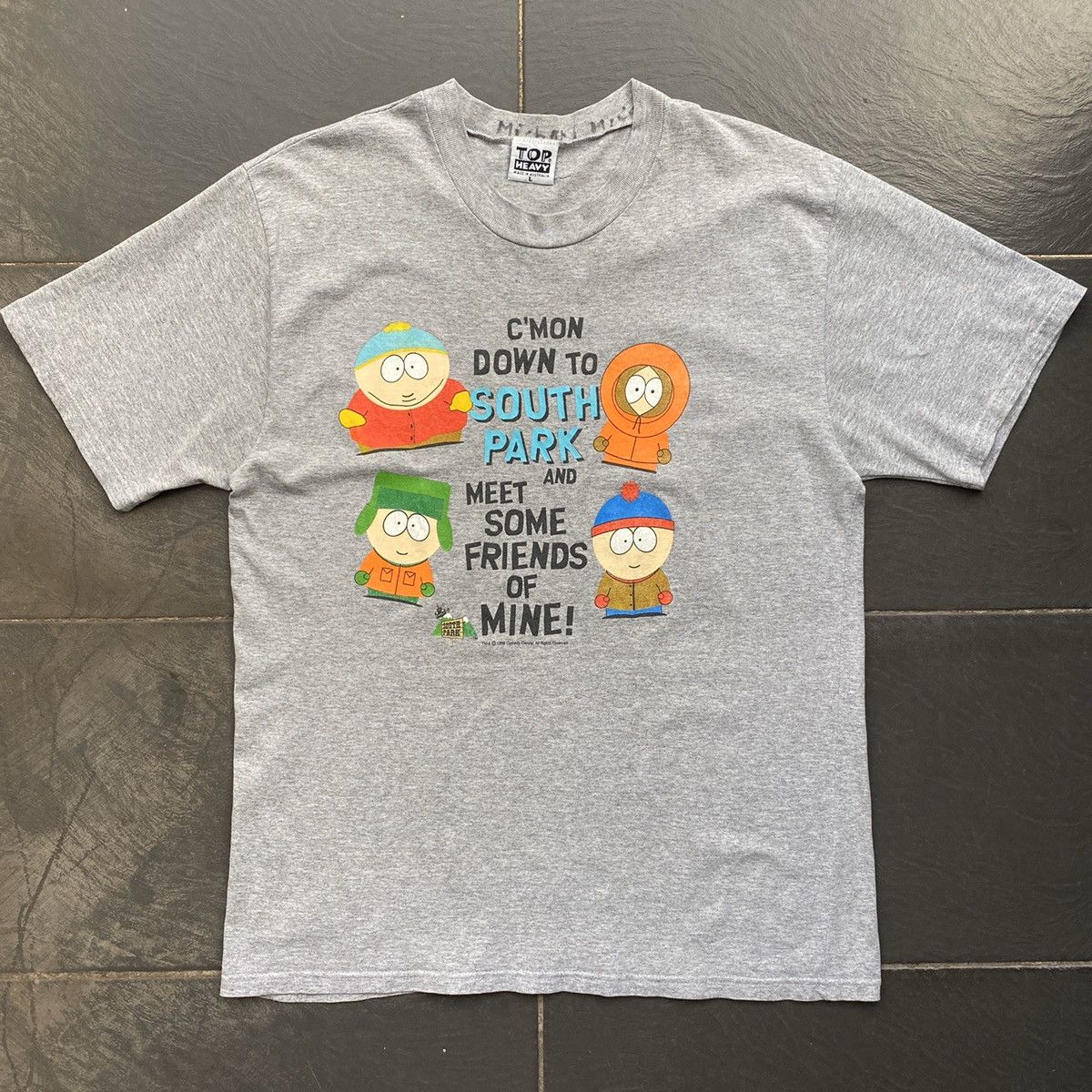 Vintage 90 S South Park C Mon Down To South Park T Shirt Hoodie, Sweatshirt | PodTeesHub.com