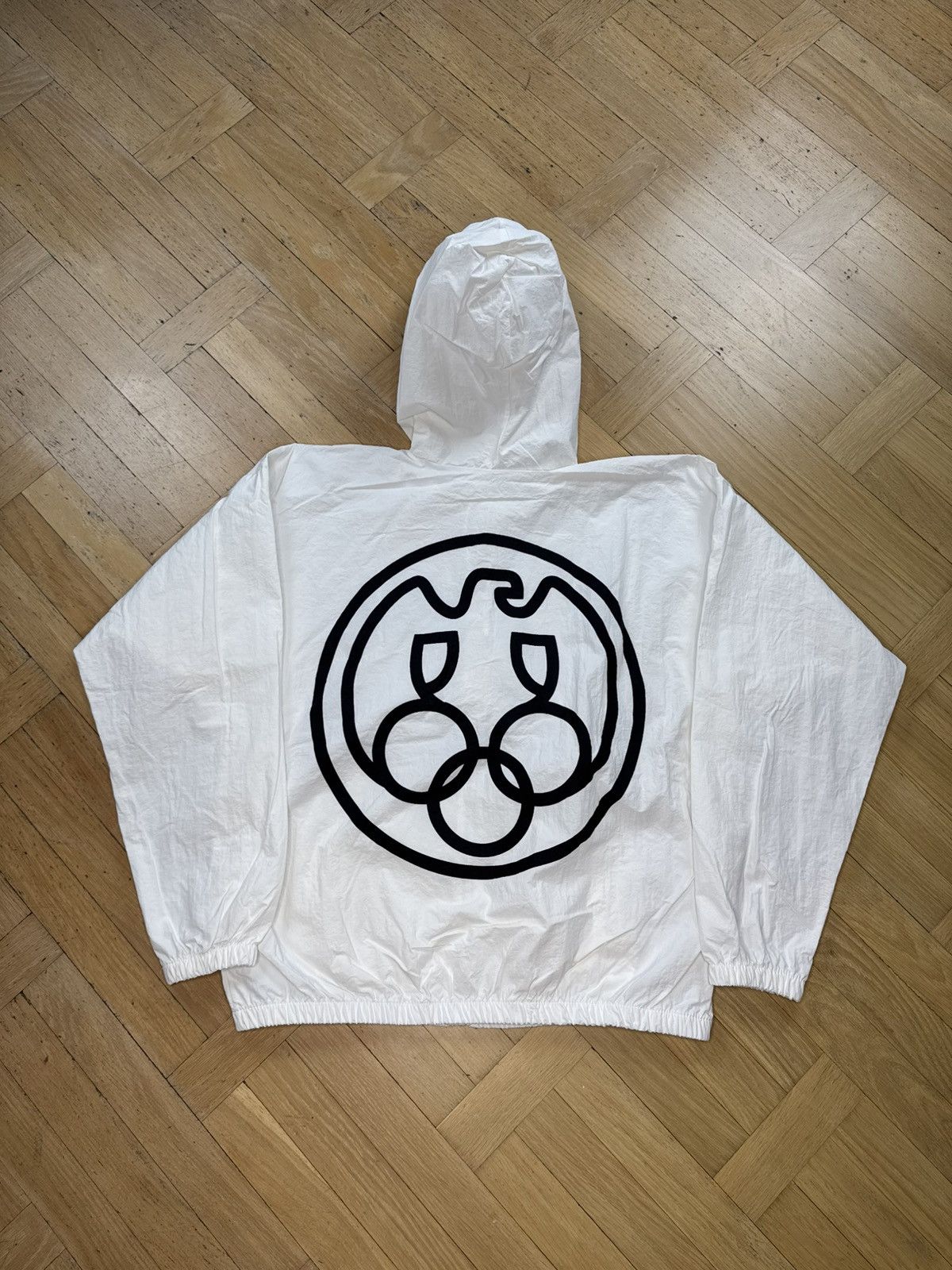 West Yzy Kanye West By Gosha Rubchinskiy Logo Windbreaker T-Shirts, Hoodie, Sweatshirt | PodTeesHub.com