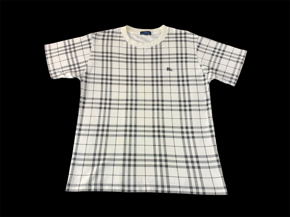 Hype Burberry Blue Label Nova Checked Monogram Printed Tee Hoodie, Sweatshirt | PodTeesHub.com