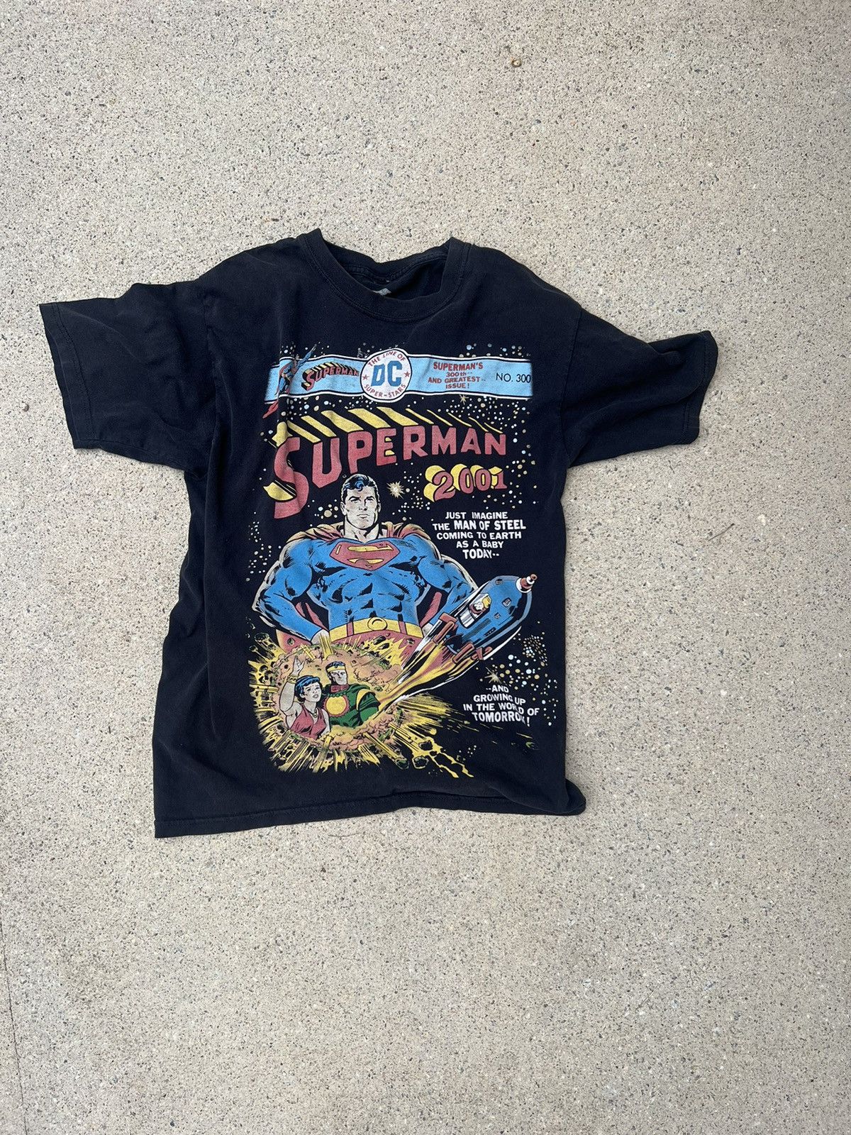 Vintage Super Man T 2001 T-Shirts, Hoodie, Sweatshirt | PodTeesHub.com