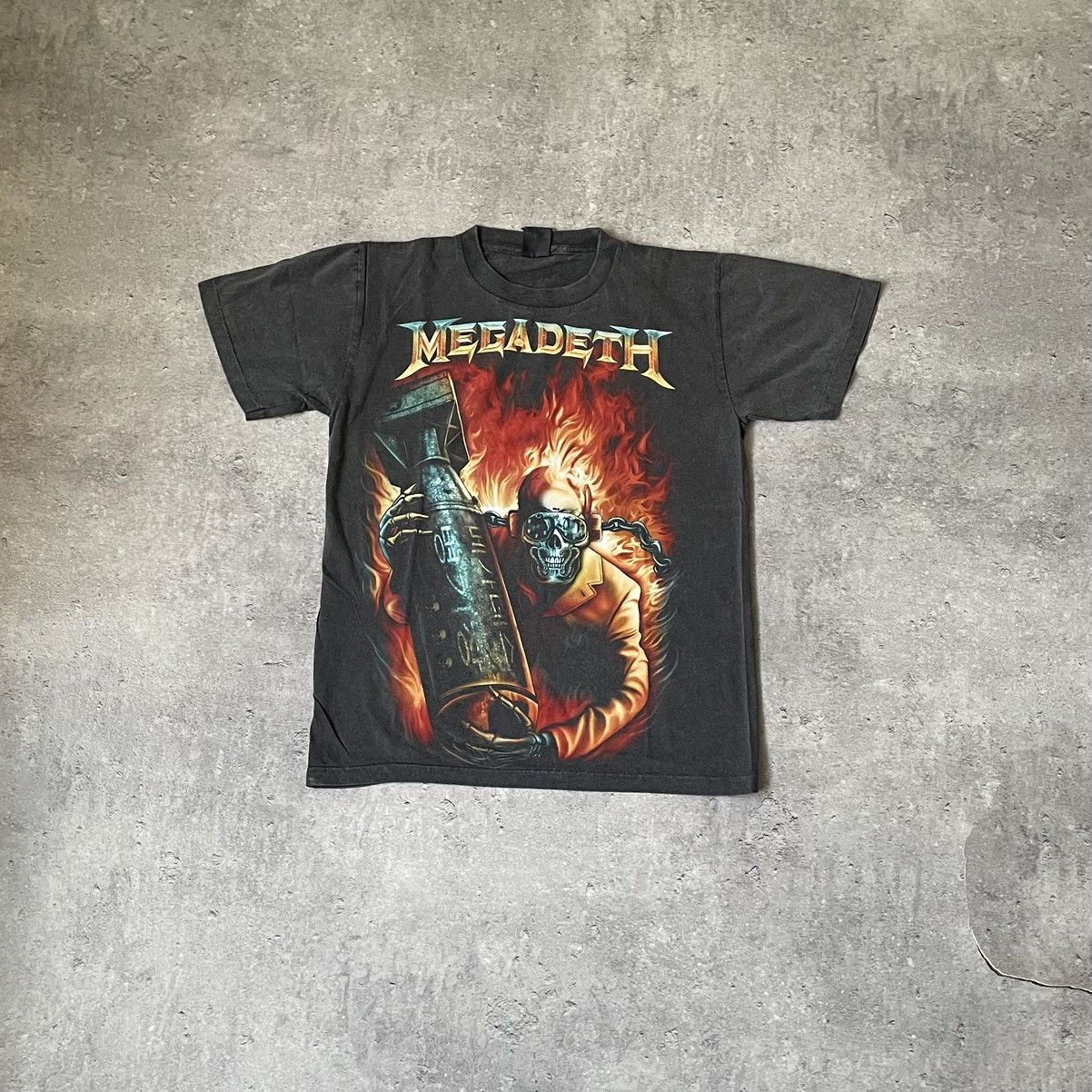 Megadeth X Vintage Vintage 90s Megadeth Arsenal Overprint 3d Emblem T-Shirts, Hoodie, Sweatshirt | PodTeesHub.com