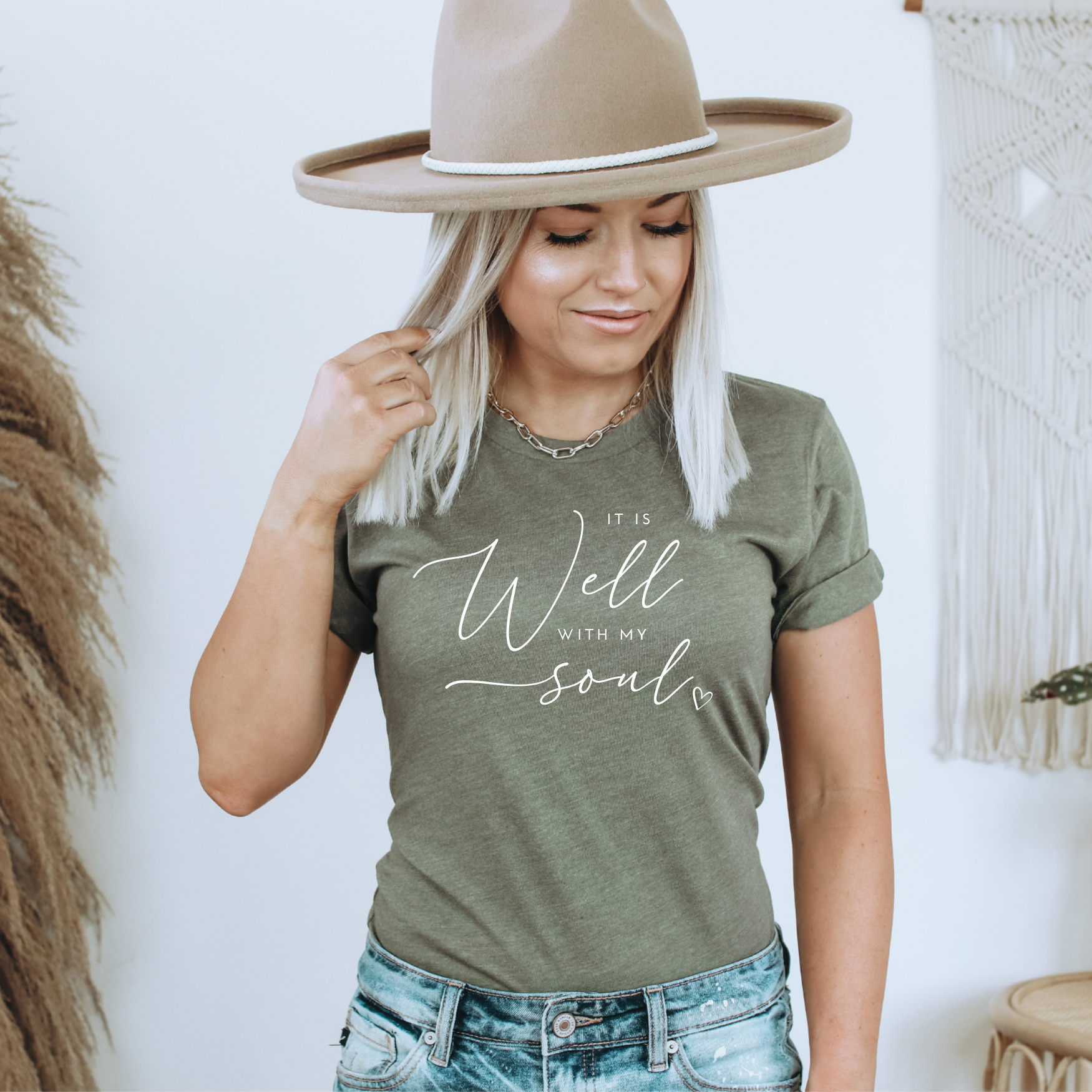 It Is Well with My Soul Christian Hymn Graphic Tee Shirt Hoodie, Sweatshirt | PodTeesHub.com
