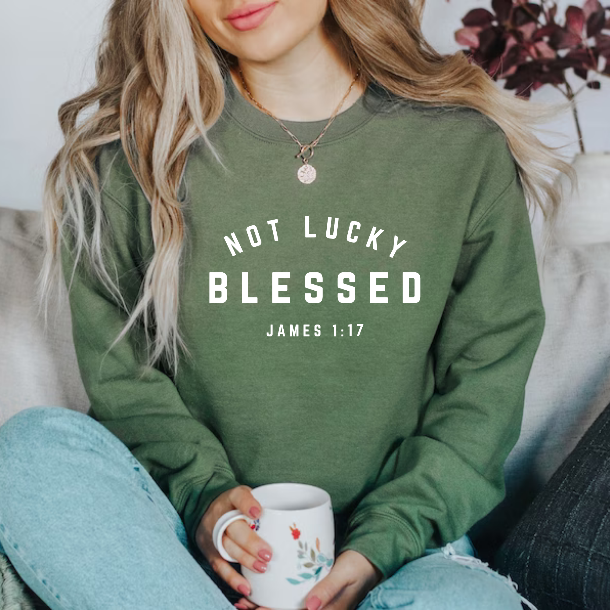 Not Lucky Blessed St. Patrick's Day Sweatshirt T-Shirts, Hoodie | PodTeesHub.com