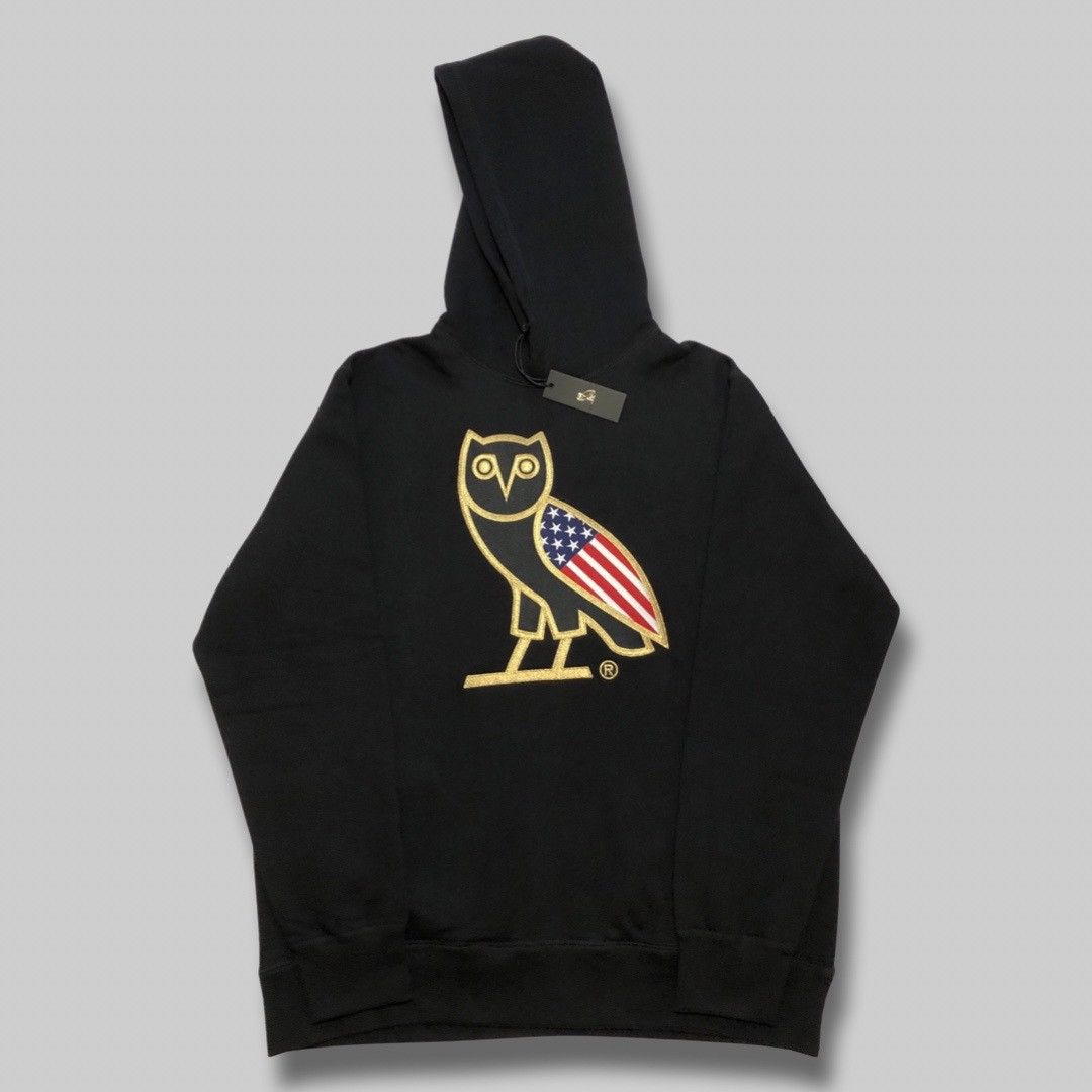 Drake Ovo Usa Flag Og Owl Hoodie Chicago Flagship Exclusive T-Shirts, Sweatshirt | PodTeesHub.com