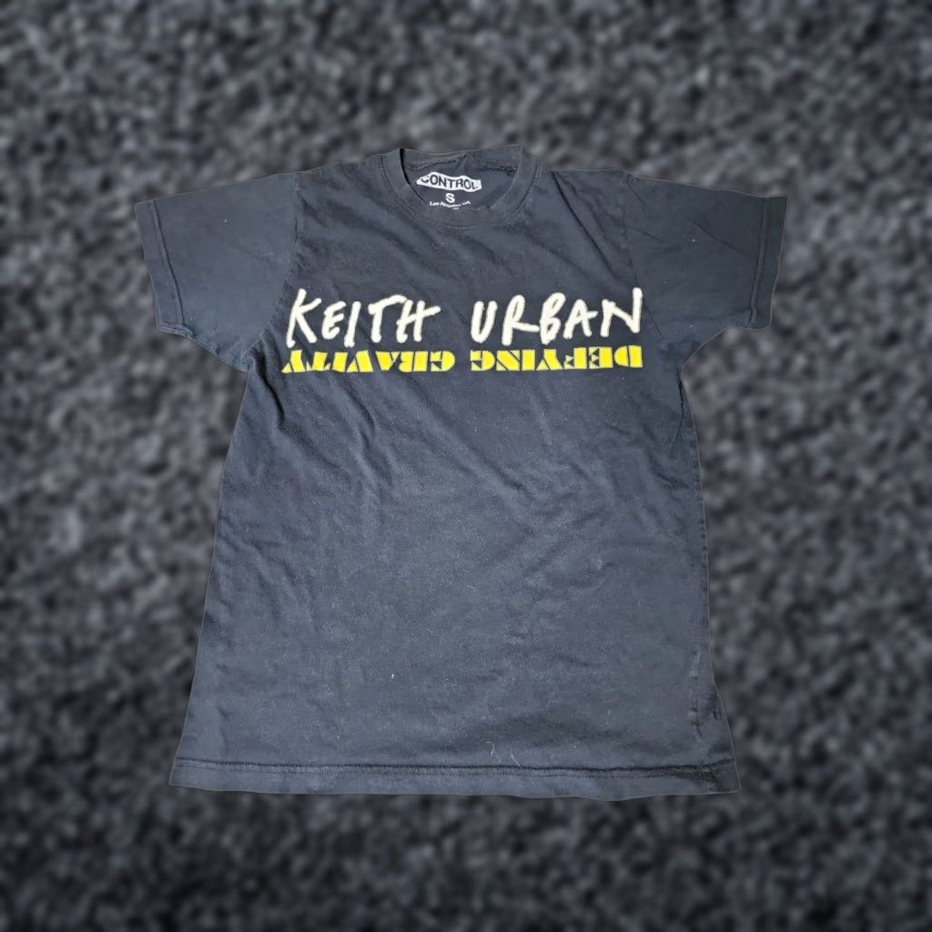 Vintage Keith Urban Control T Shirt Adult Small Black Graphic Print Band Concert Tee Hoodie, Sweatshirt | PodTeesHub.com