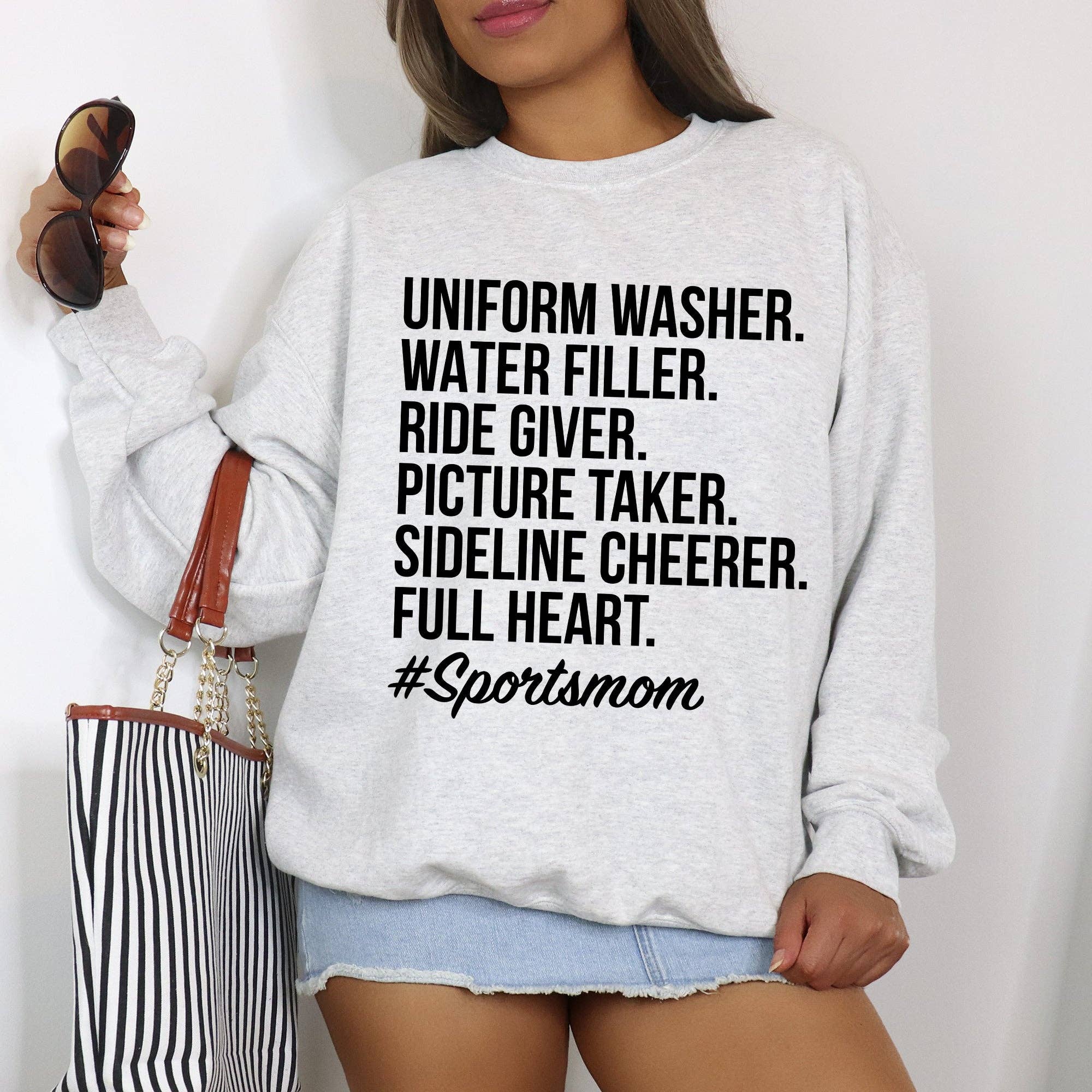 Sports Mom Football Baseball Sports Volleyball Sweatshirt T-Shirts, Hoodie | PodTeesHub.com