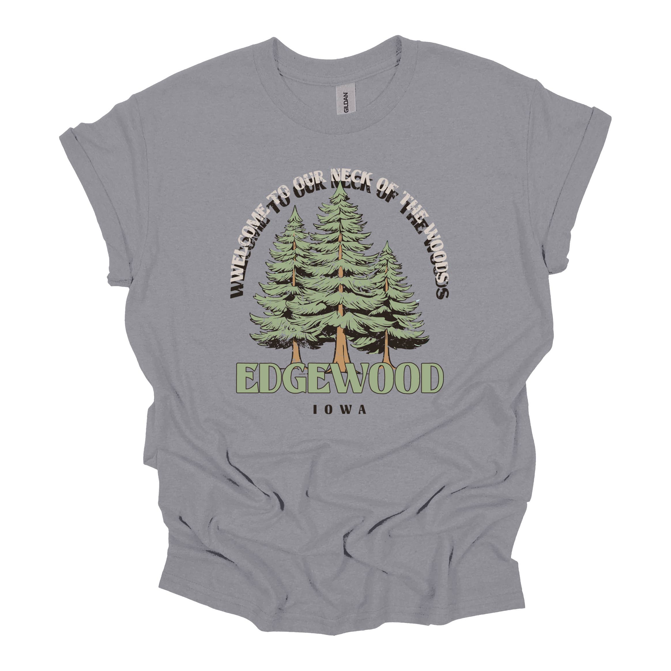 Our Neck of the Woods Personalized Tee Hoodie, Sweatshirt | PodTeesHub.com