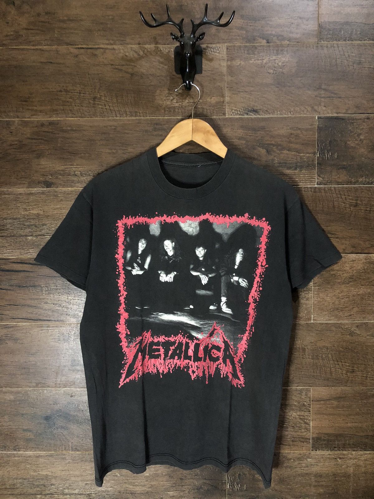 Vintage 1990 Metallica Justice For All Tour Shirt Brockum Hoodie, Sweatshirt | PodTeesHub.com