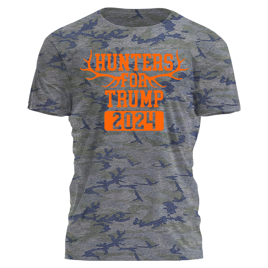 Hunters For Trump Tee - 2172 Hoodie, Sweatshirt | PodTeesHub.com