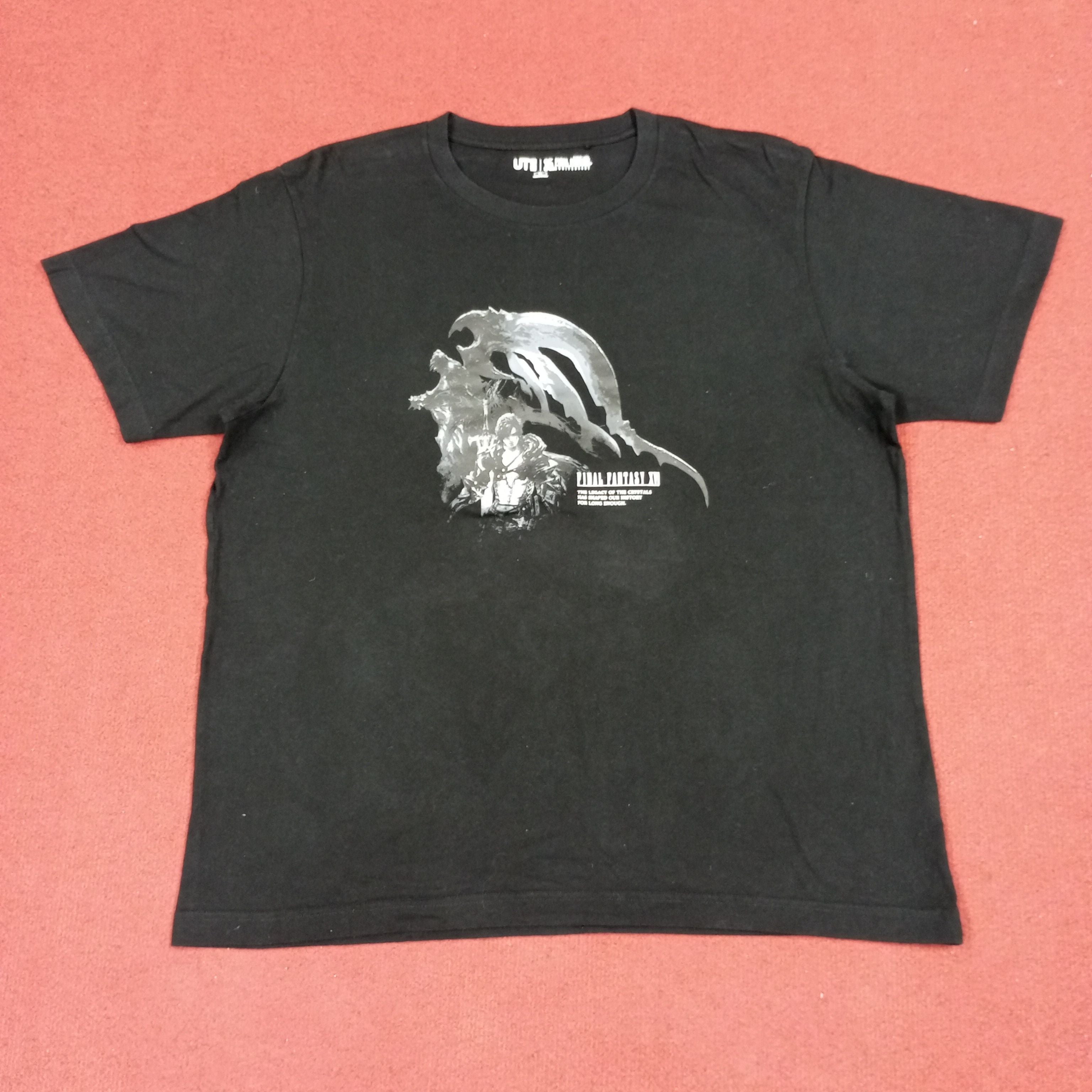 The Game X Uniqlo Uniqlo X Final Fantasy 35th Anniversary Streetwear Tshirt Hoodie, Sweatshirt | PodTeesHub.com