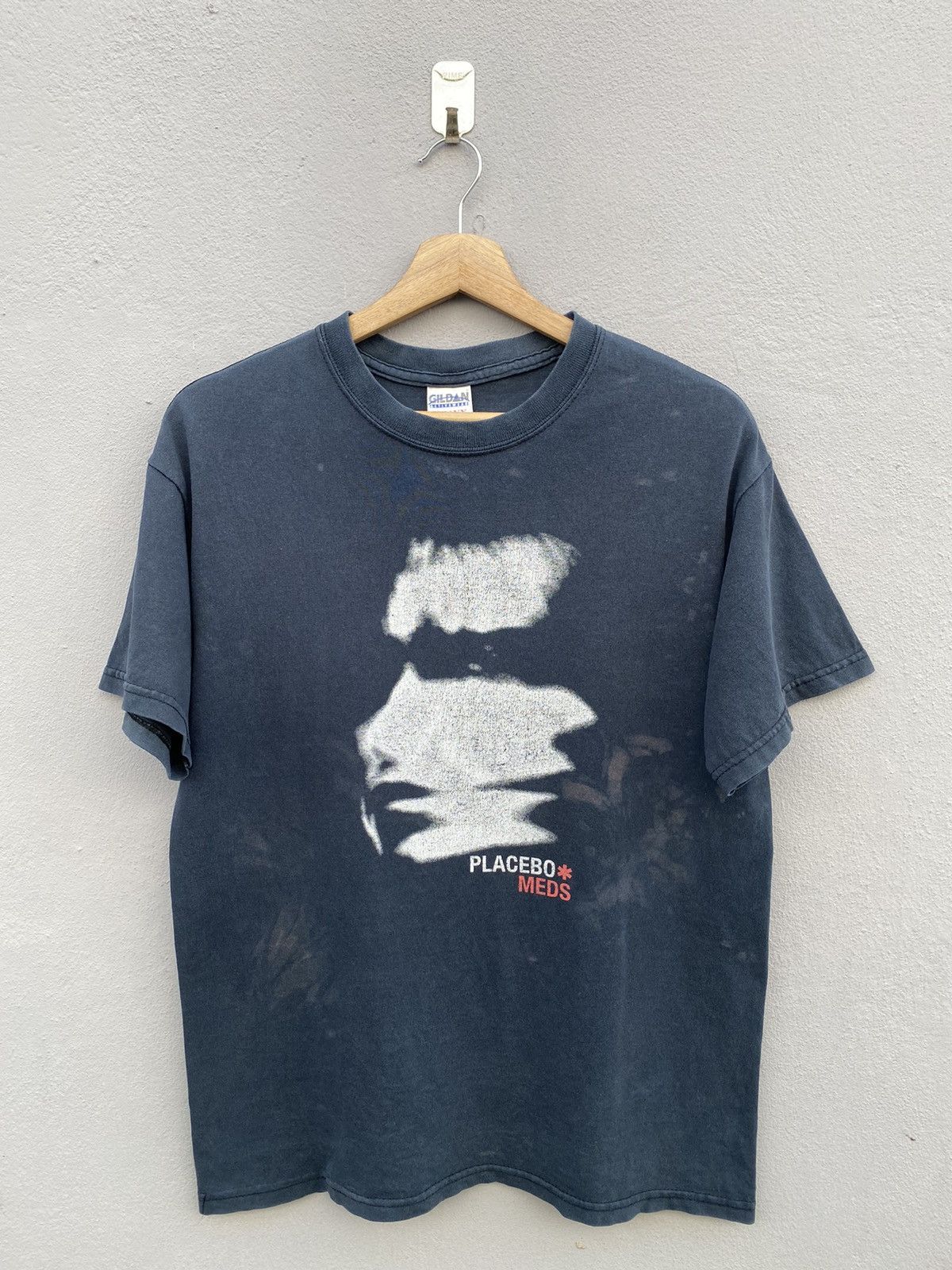 Band Tees Vintage Distress 2006 Placebo Meds Post Punk Glam Punk Tee Hoodie, Sweatshirt | PodTeesHub.com
