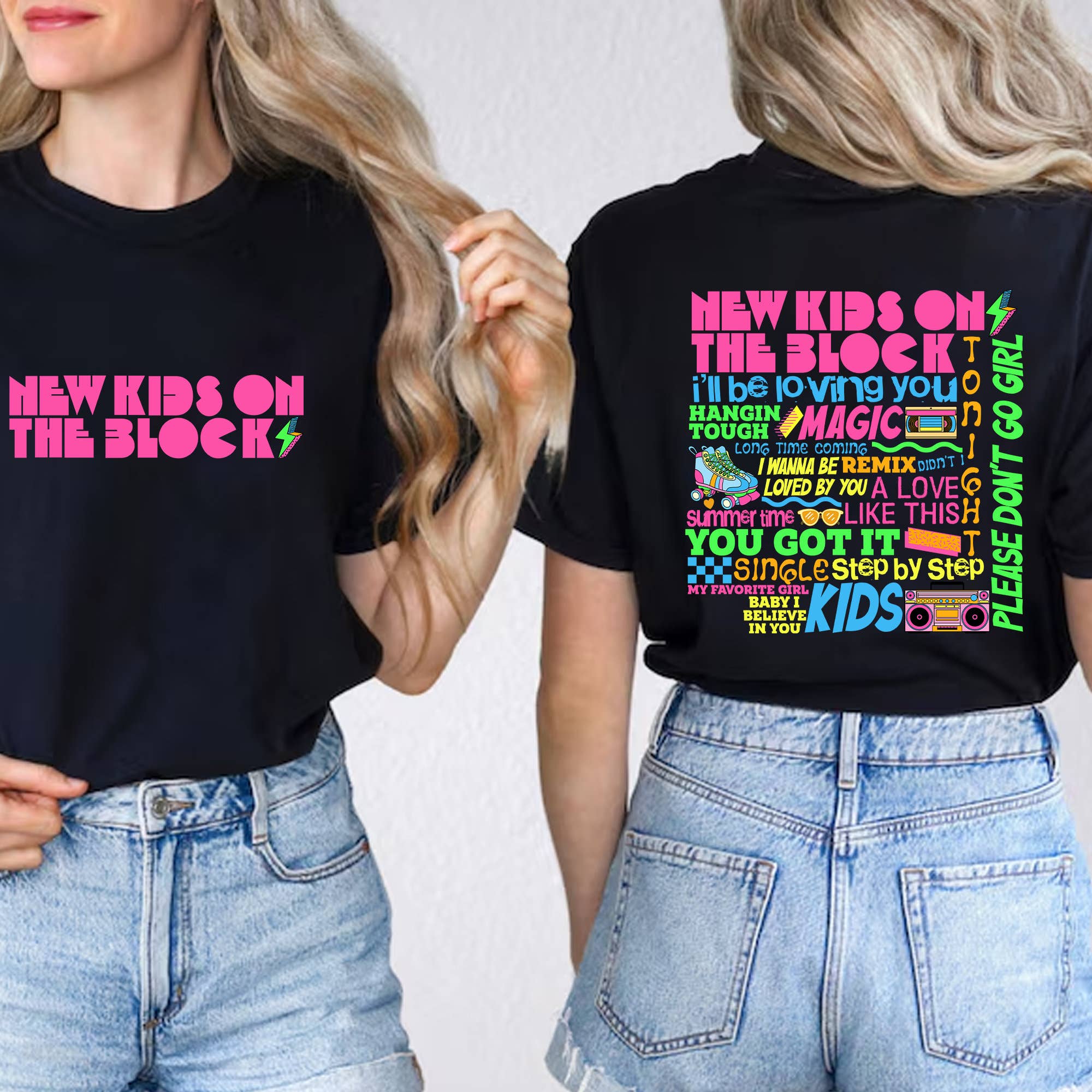 New Kids On the Block 2024 Tour Shirt - Magic Summer Tee Hoodie, Sweatshirt | PodTeesHub.com
