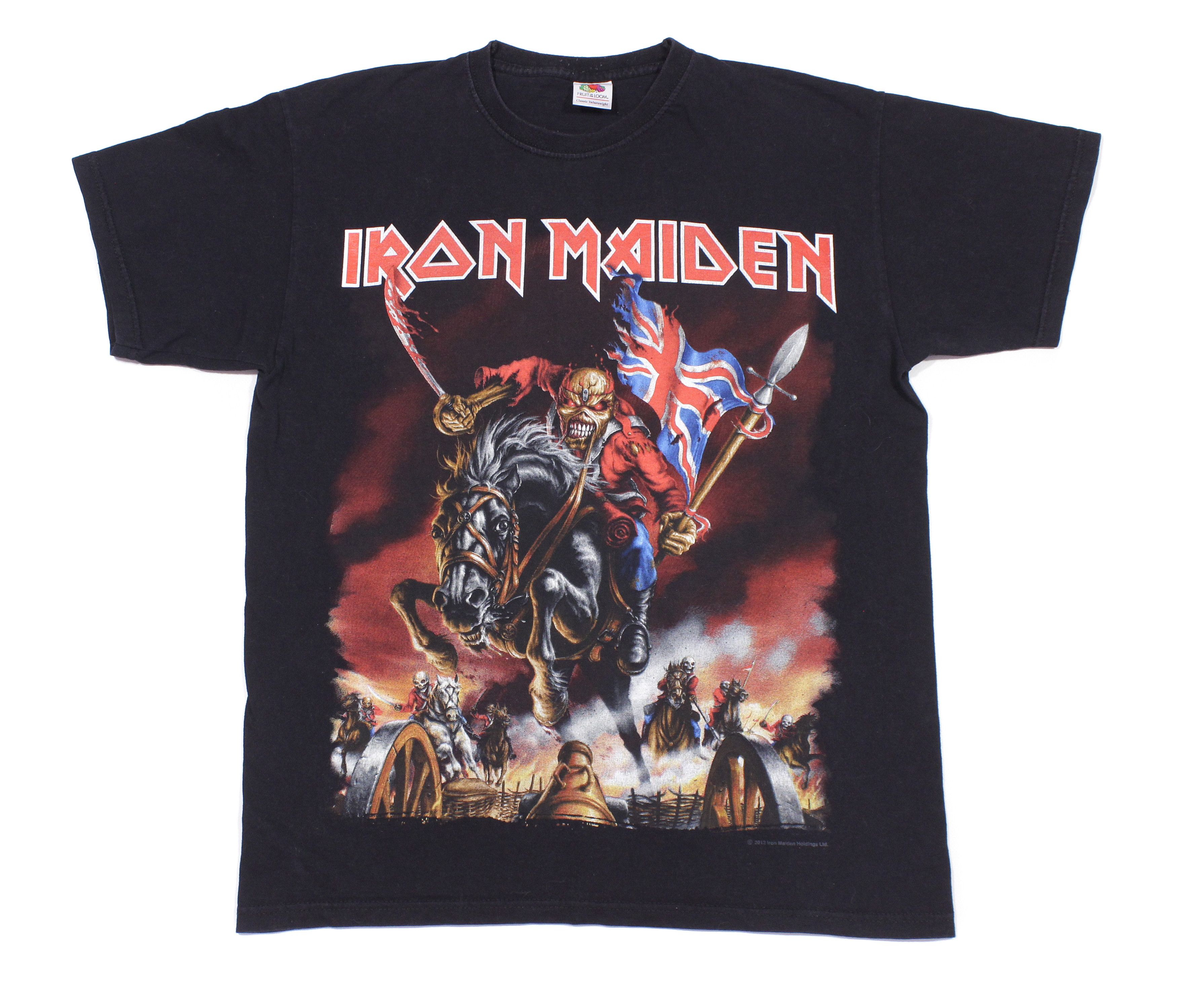 Iron Maiden 2013 Maiden England Tour T Shirt Hoodie, Sweatshirt | PodTeesHub.com
