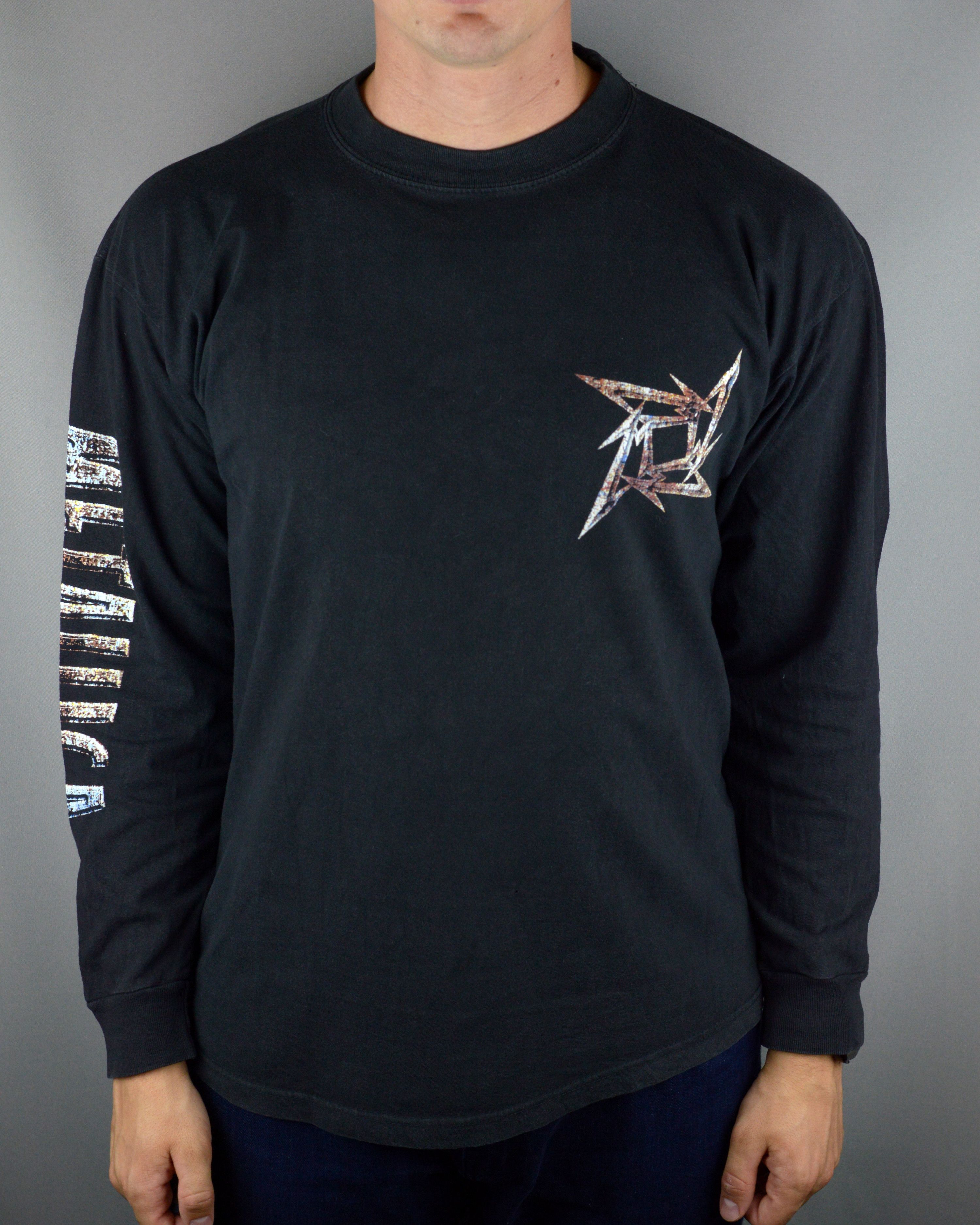 Vintage Metallica 1996 Long Sleeve T Shirt Hoodie, Sweatshirt | PodTeesHub.com