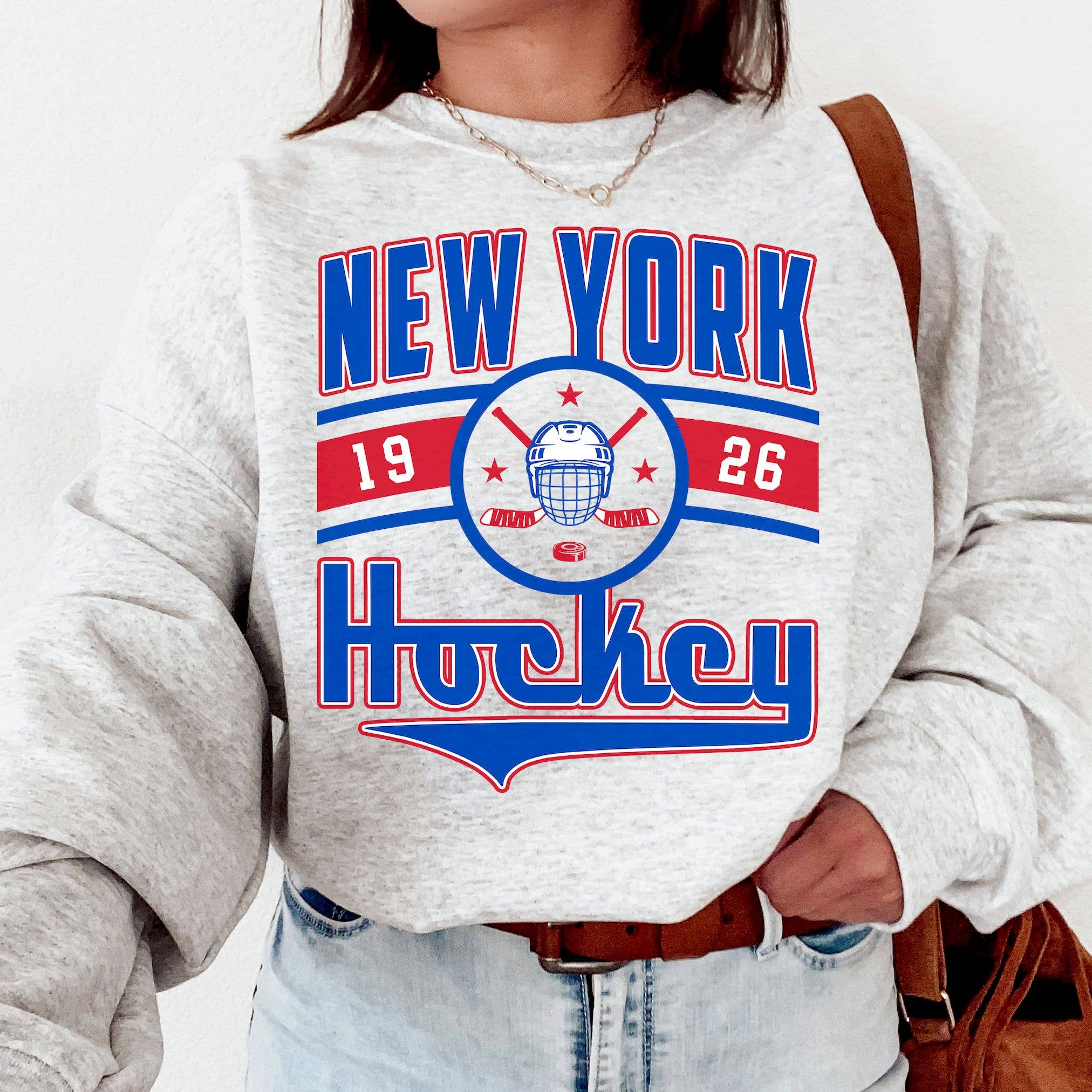 Vintage New York Rangers Sweatshirt, Retro Hockey Fan  Sweat T-Shirts, Hoodie | PodTeesHub.com
