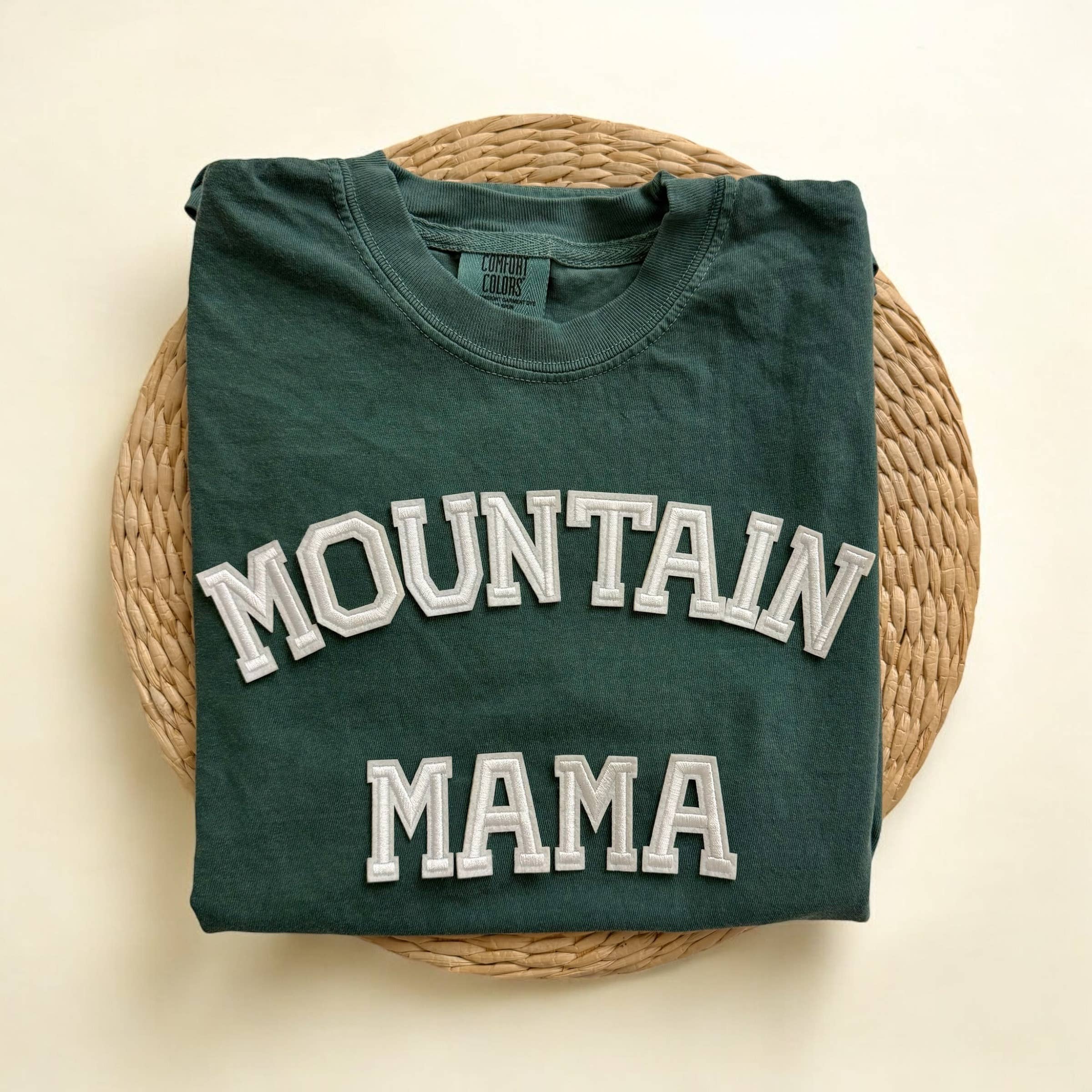 Mountain Mama Comfort Colors Short Sleeve Shirt,Mountain Tee Hoodie, Sweatshirt | PodTeesHub.com