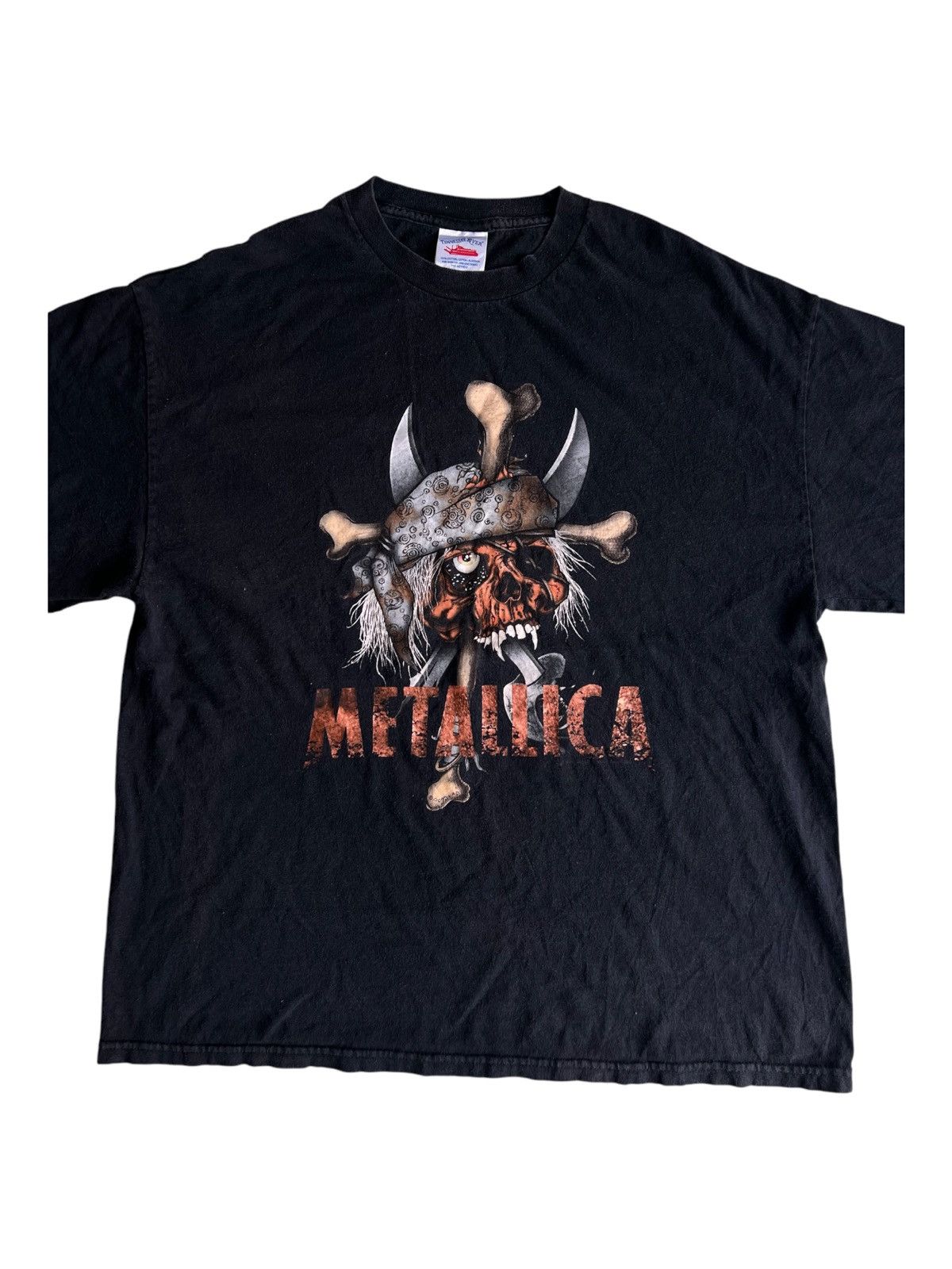 Metallica X Vintage Vintage Metallica Pushead 80s Artwork Black Large Tees Shirt Hoodie, Sweatshirt | PodTeesHub.com
