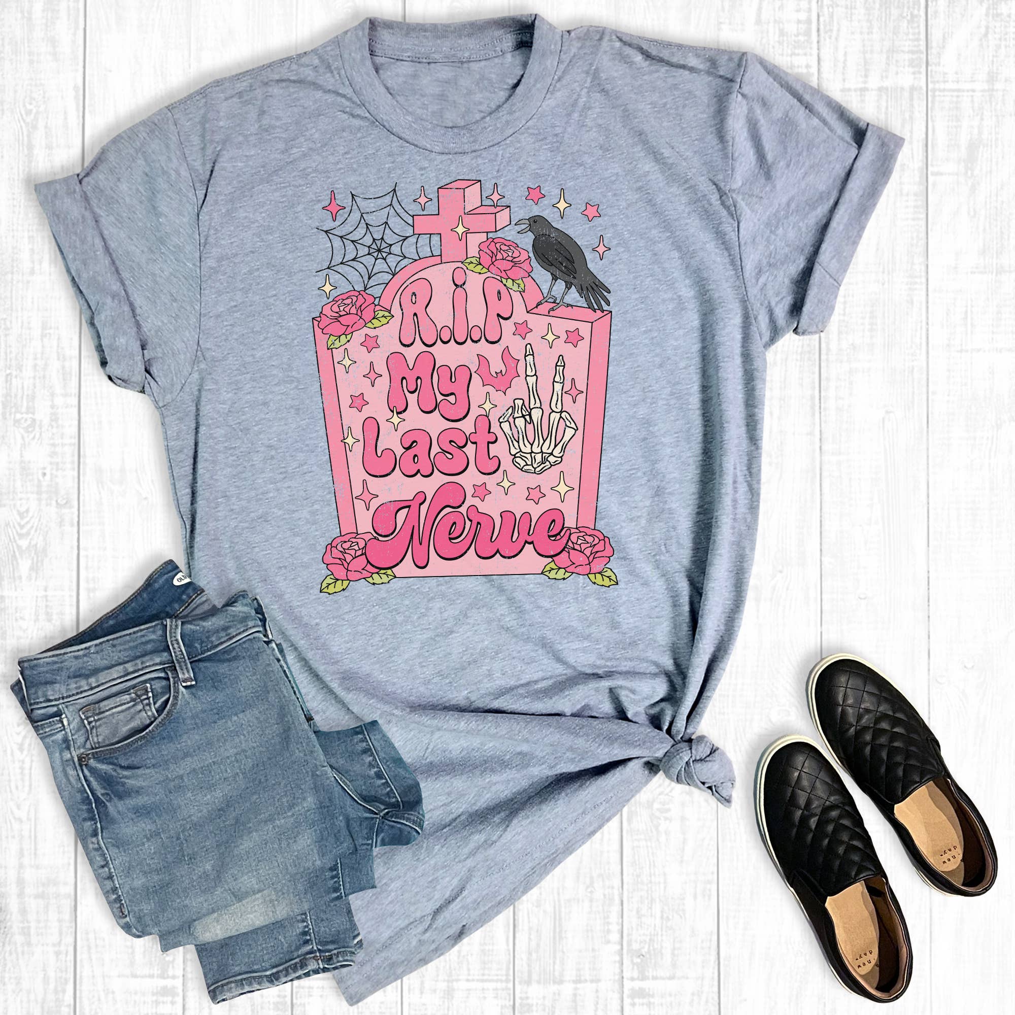 Rip My Last Nerve Graphic Tee Hoodie, Sweatshirt | PodTeesHub.com