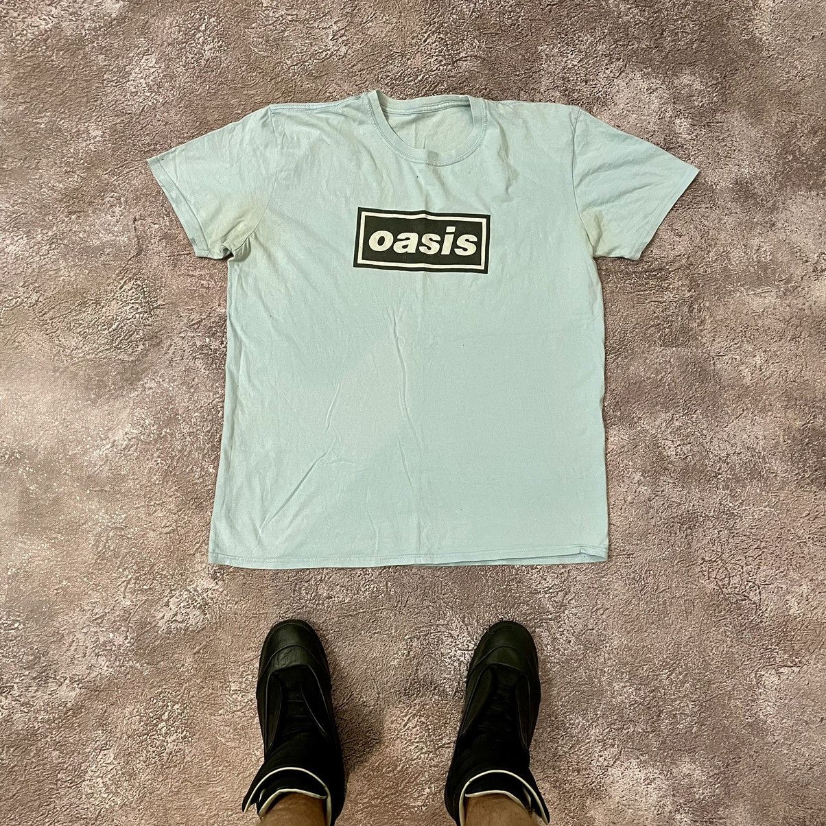 Vintage Y2k Oasis Logo Promo Band Horror Tee Buymypiece 90s Hoodie, Sweatshirt | PodTeesHub.com