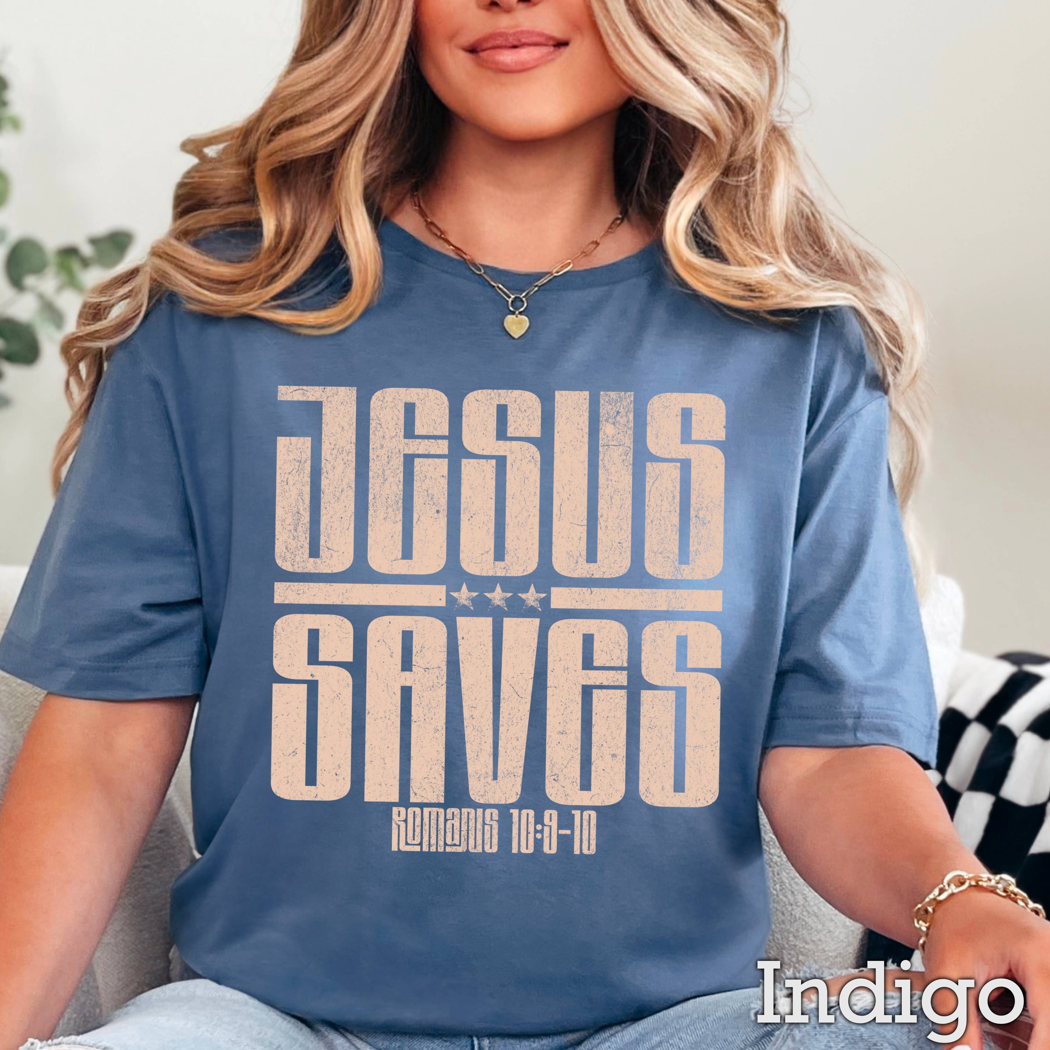 Jesus Saves Women’S Christian Graphic Tee | Gildan Hoodie, Sweatshirt | PodTeesHub.com