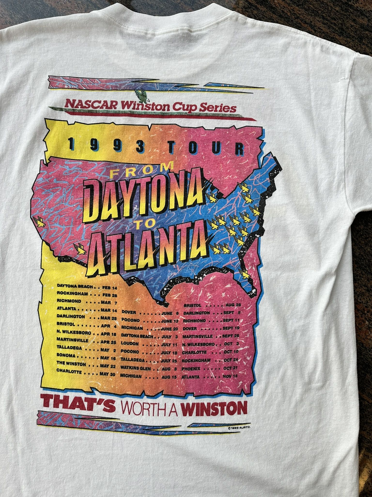 Vintage Nascar T Shirt 1993 Hoodie, Sweatshirt | PodTeesHub.com