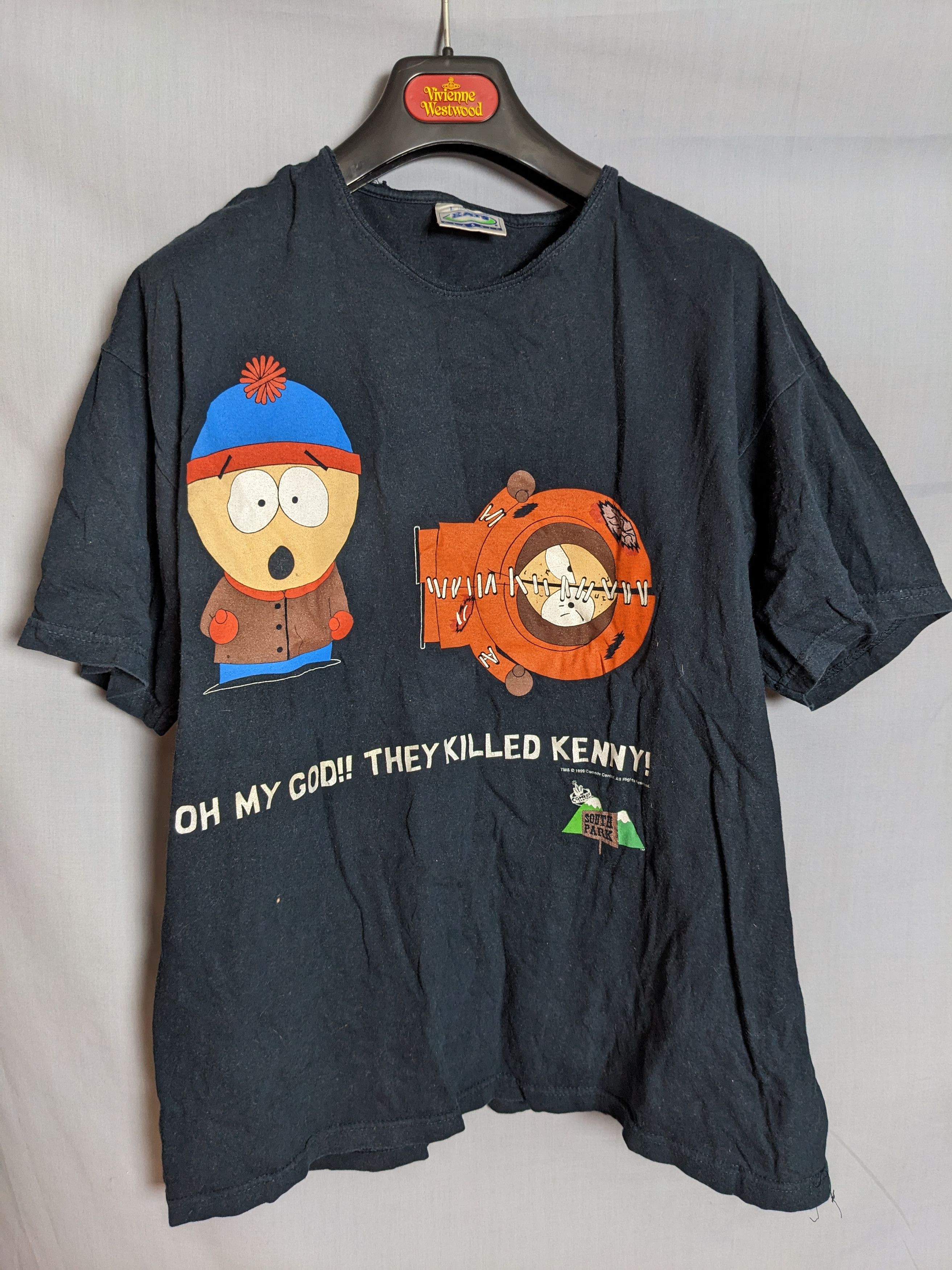 Vintage 1999 South Park T Shirt Oh My God They Killed Kenny Hoodie, Sweatshirt | PodTeesHub.com