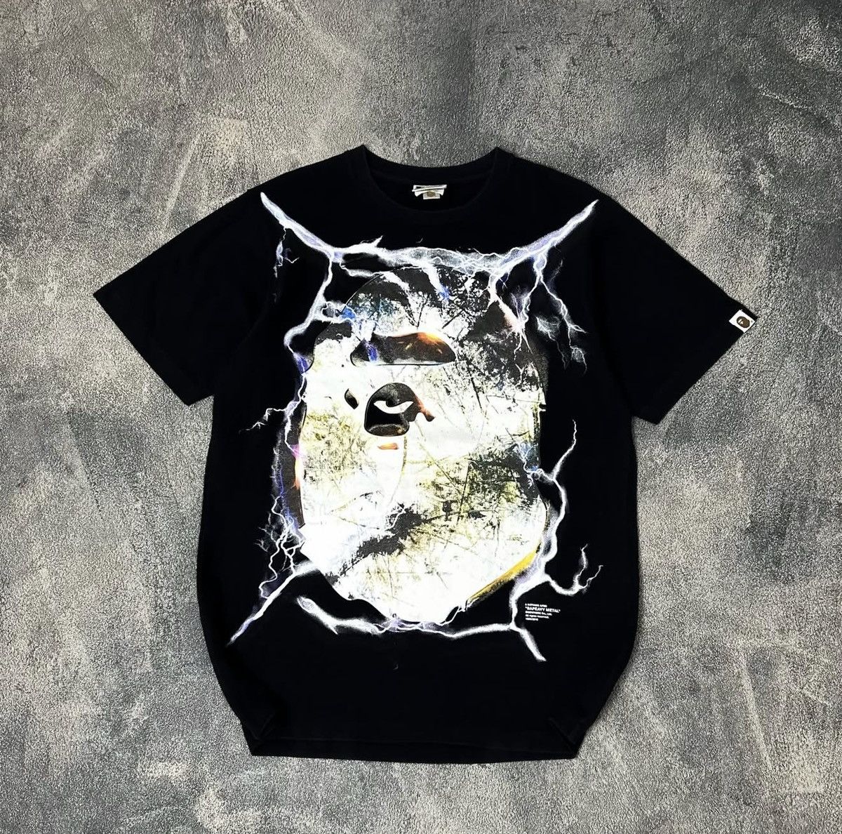 Bape Bapeavy Metal Tee Hoodie, Sweatshirt | PodTeesHub.com