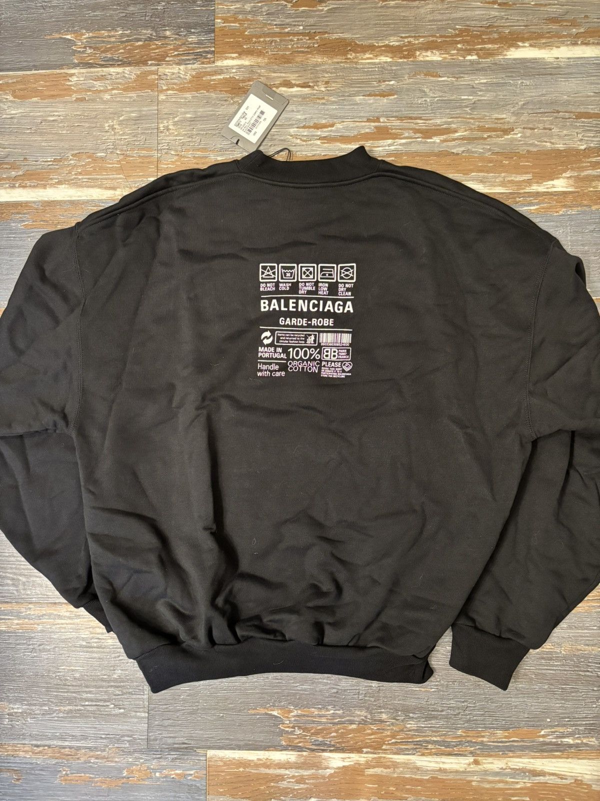 Balenciaga Garde Robe Care Tag Sweatshirt T-Shirts, Hoodie | PodTeesHub.com